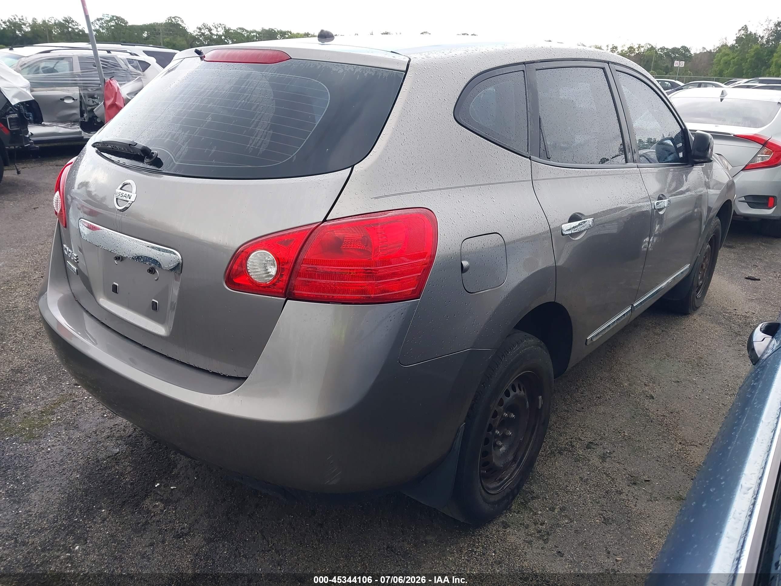 2014 Nissan Rogue Select S Gray vin: JN8AS5MT7EW100914