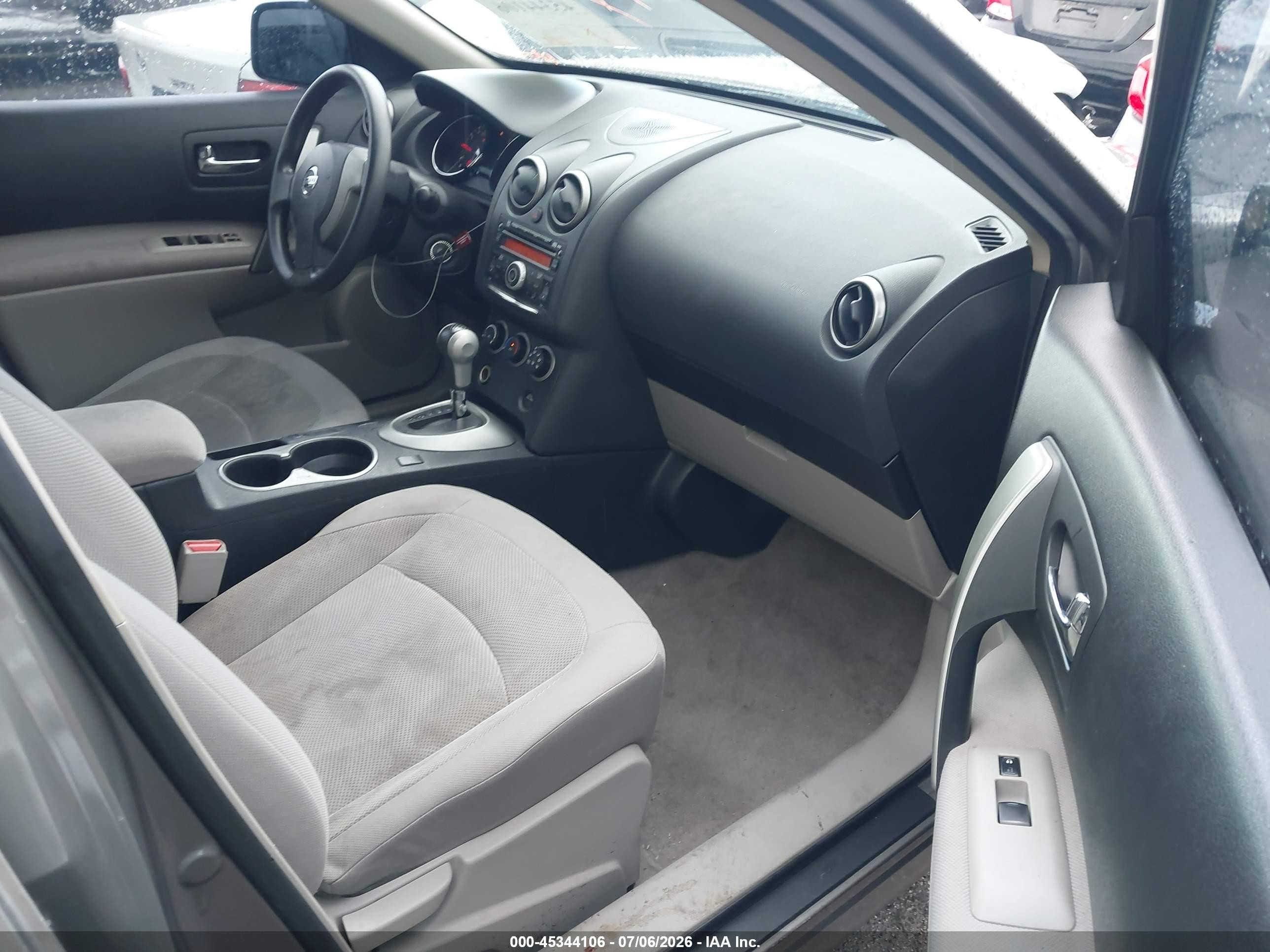 2014 Nissan Rogue Select S Gray vin: JN8AS5MT7EW100914