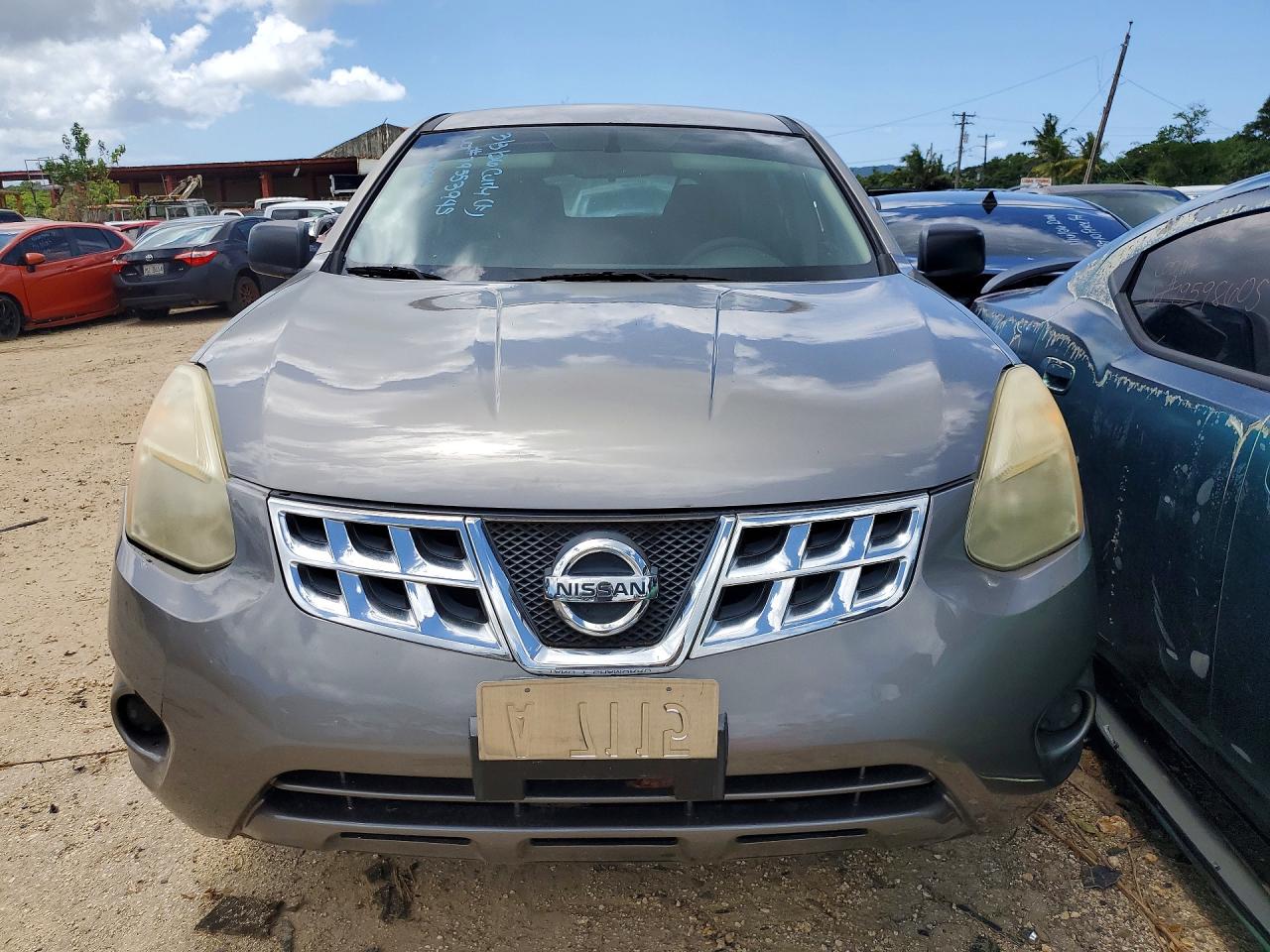 2014 Nissan Rogue Select S Gray vin: JN8AS5MT7EW102419