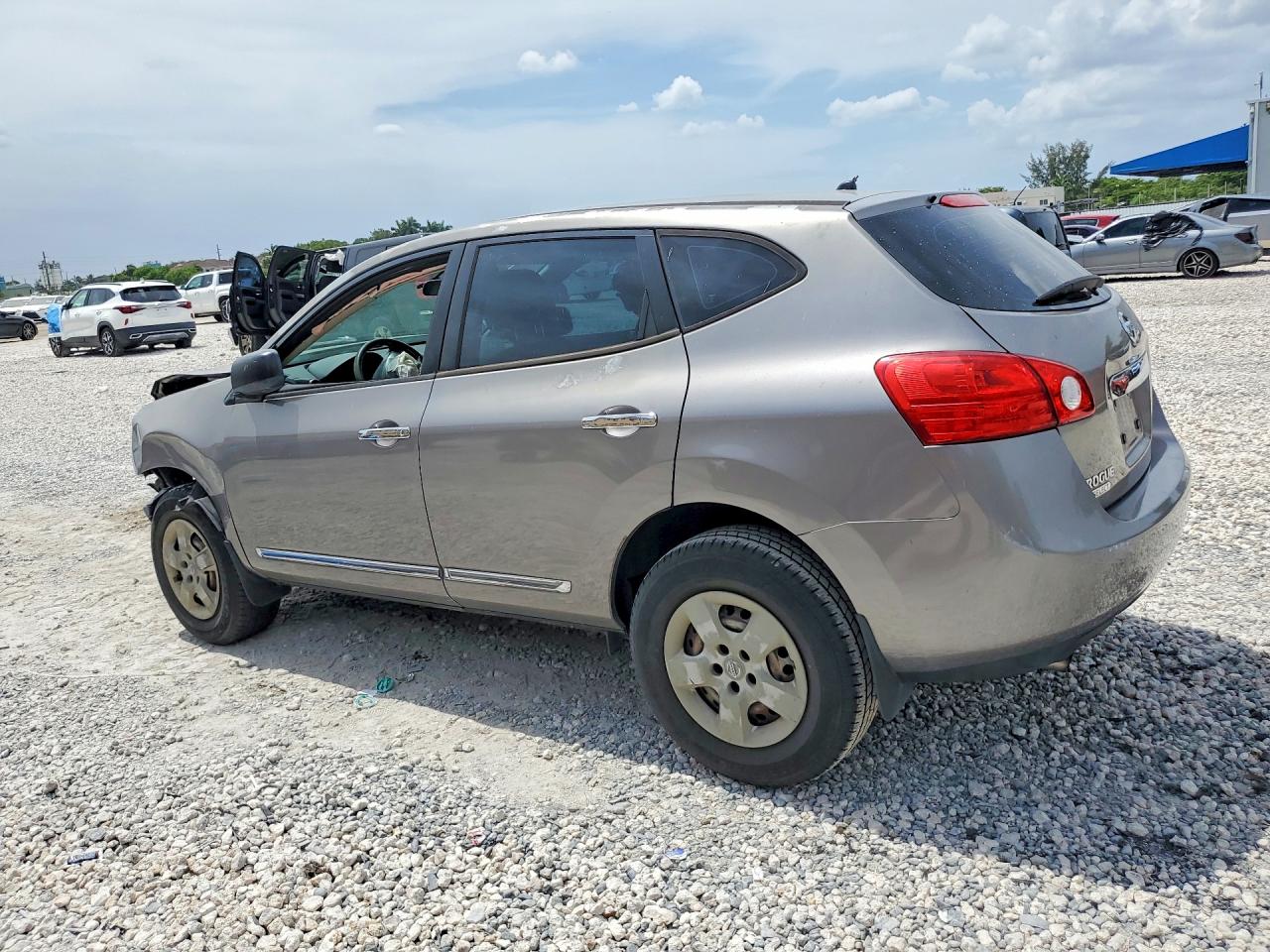 2014 Nissan Rogue Select S Gray vin: JN8AS5MT7EW103070