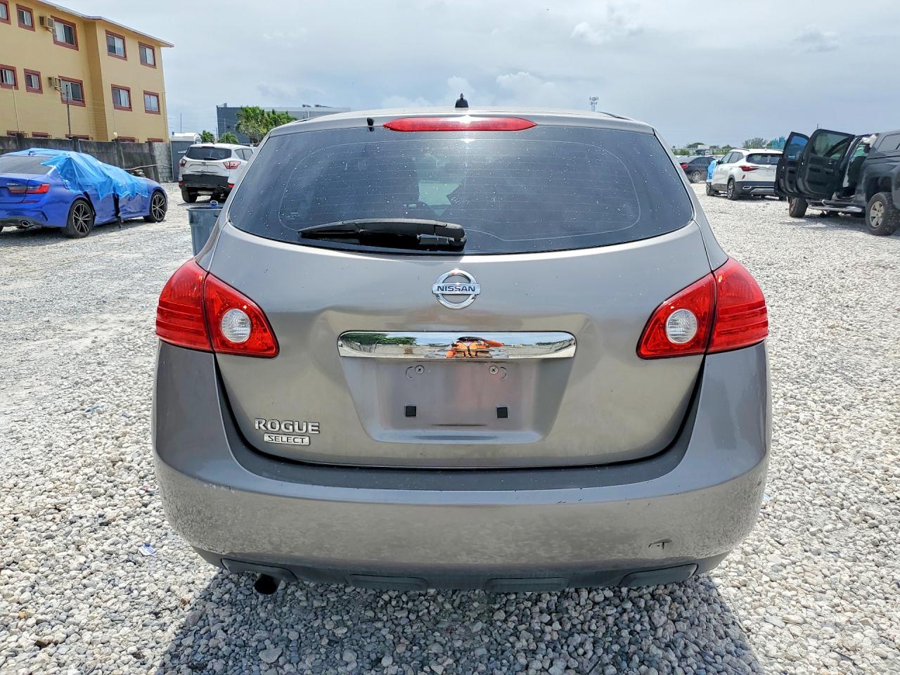 2014 Nissan Rogue Select S Gray vin: JN8AS5MT7EW103070