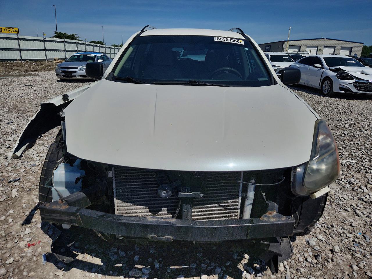 2014 Nissan Rogue Select S White vin: JN8AS5MT7EW103442