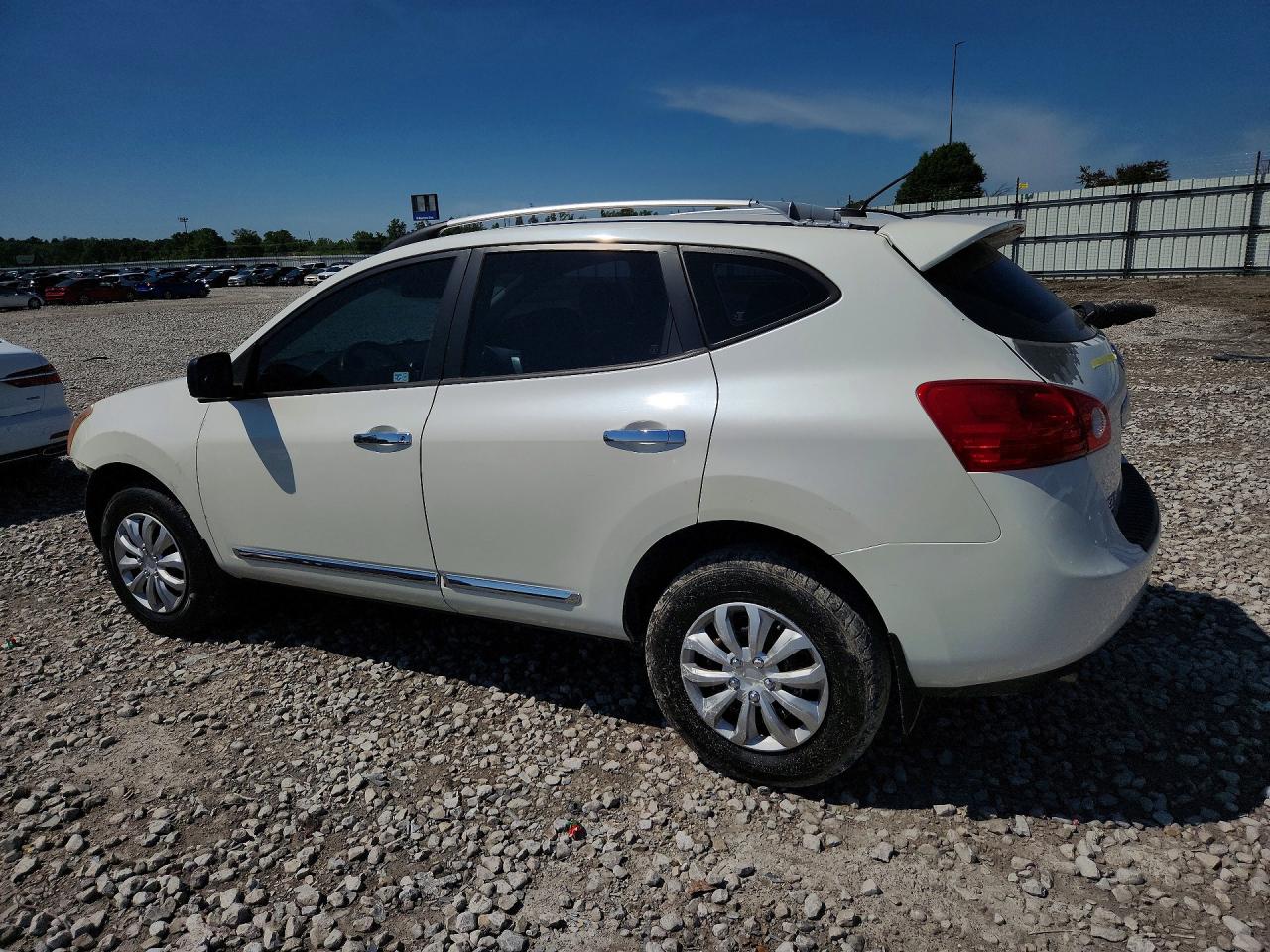 2014 Nissan Rogue Select S White vin: JN8AS5MT7EW103442