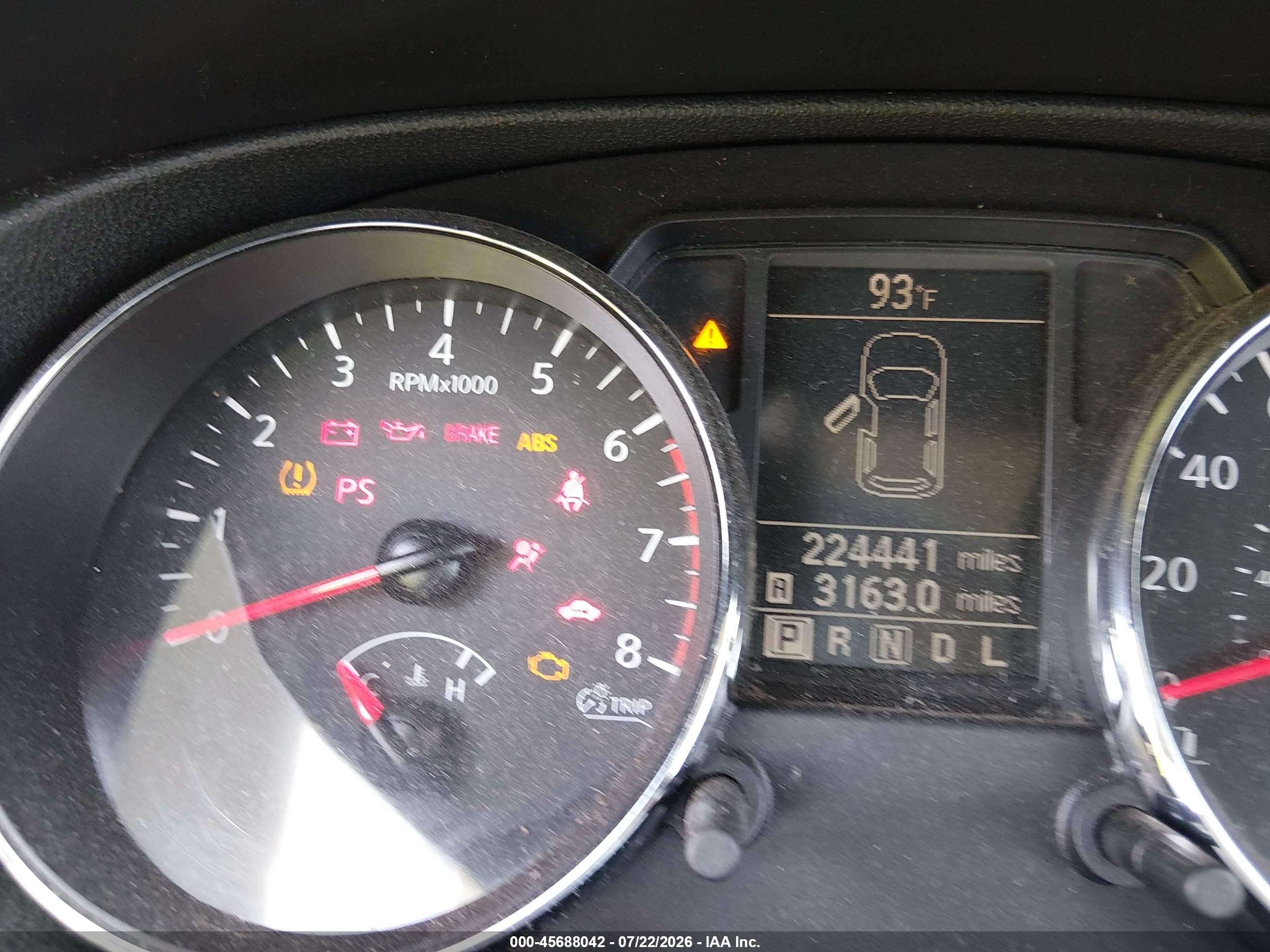 2014 Nissan Rogue Select S Белый vin: JN8AS5MT7EW601902