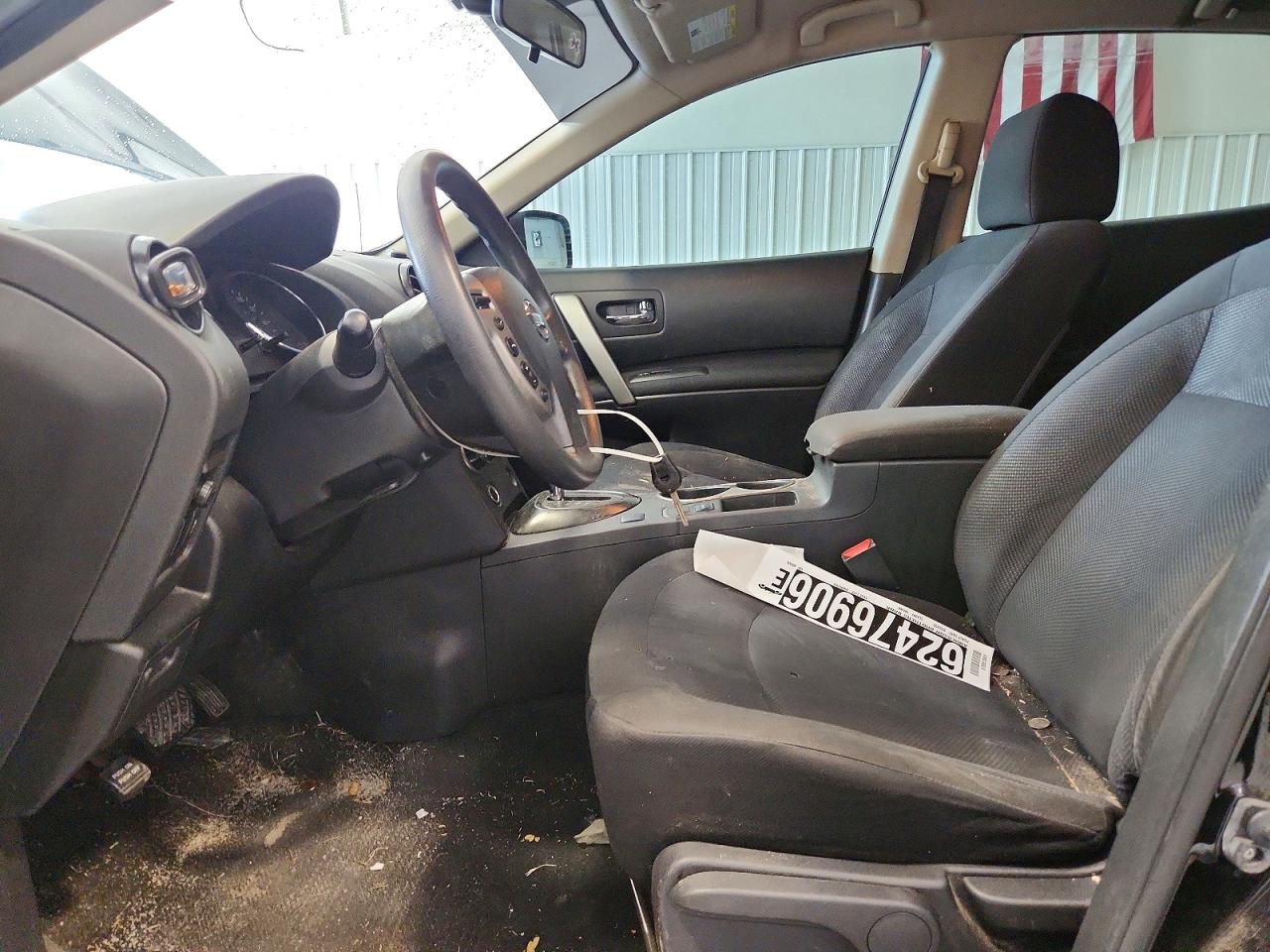 2014 Nissan Rogue Select S Black vin: JN8AS5MT7EW608400
