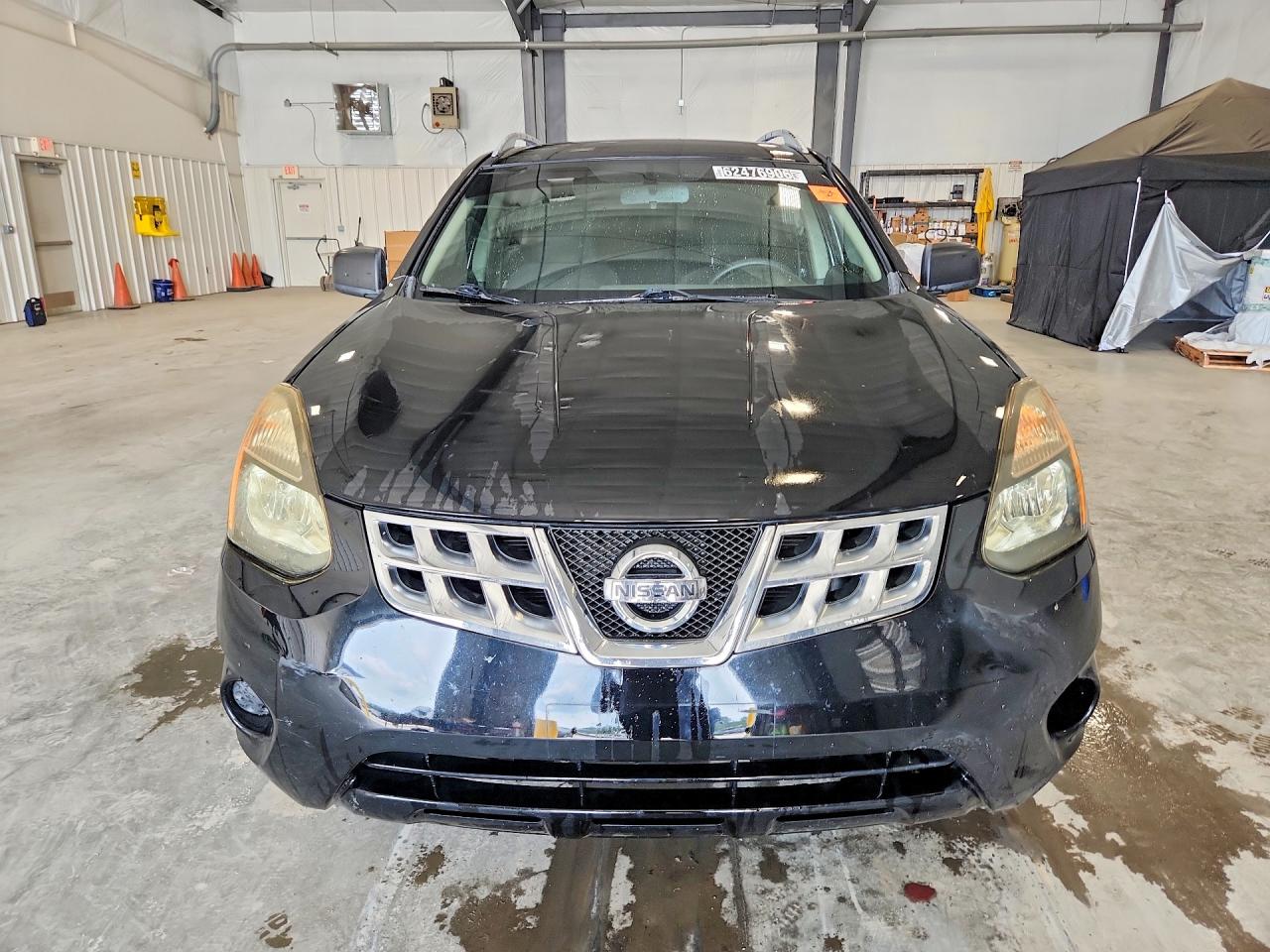 2014 Nissan Rogue Select S Black vin: JN8AS5MT7EW608400