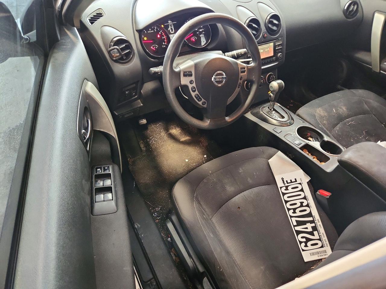 2014 Nissan Rogue Select S Black vin: JN8AS5MT7EW608400
