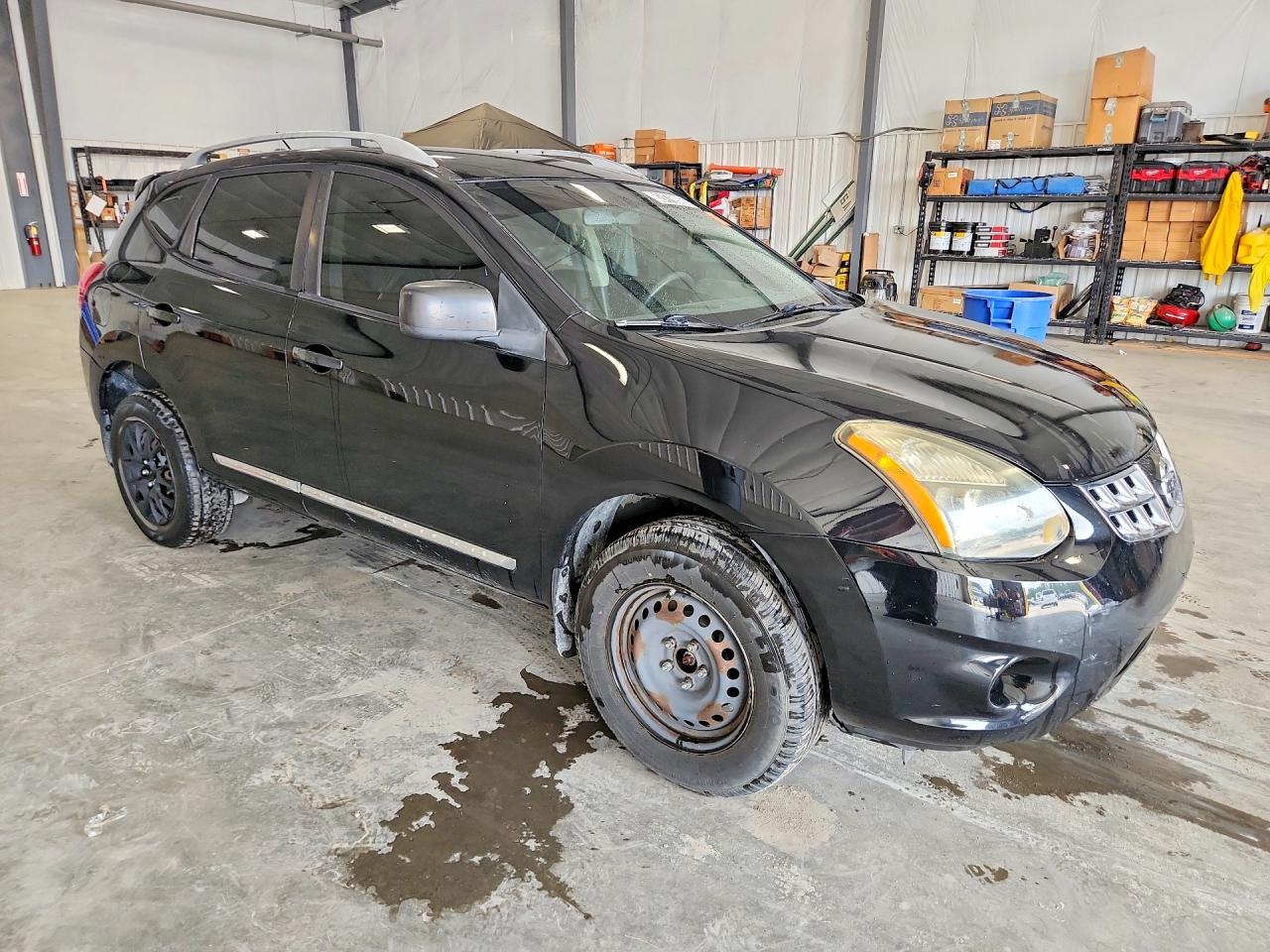 2014 Nissan Rogue Select S Black vin: JN8AS5MT7EW608400