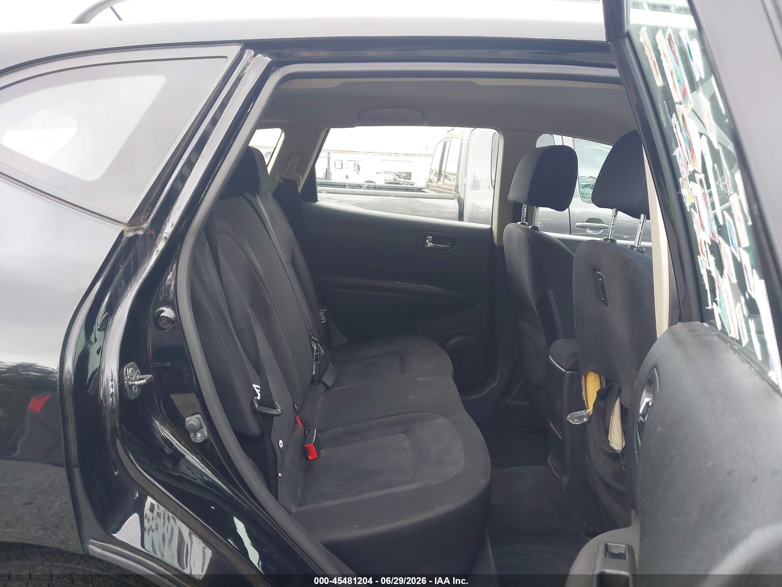 2014 Nissan Rogue Select S Black vin: JN8AS5MT7EW618554