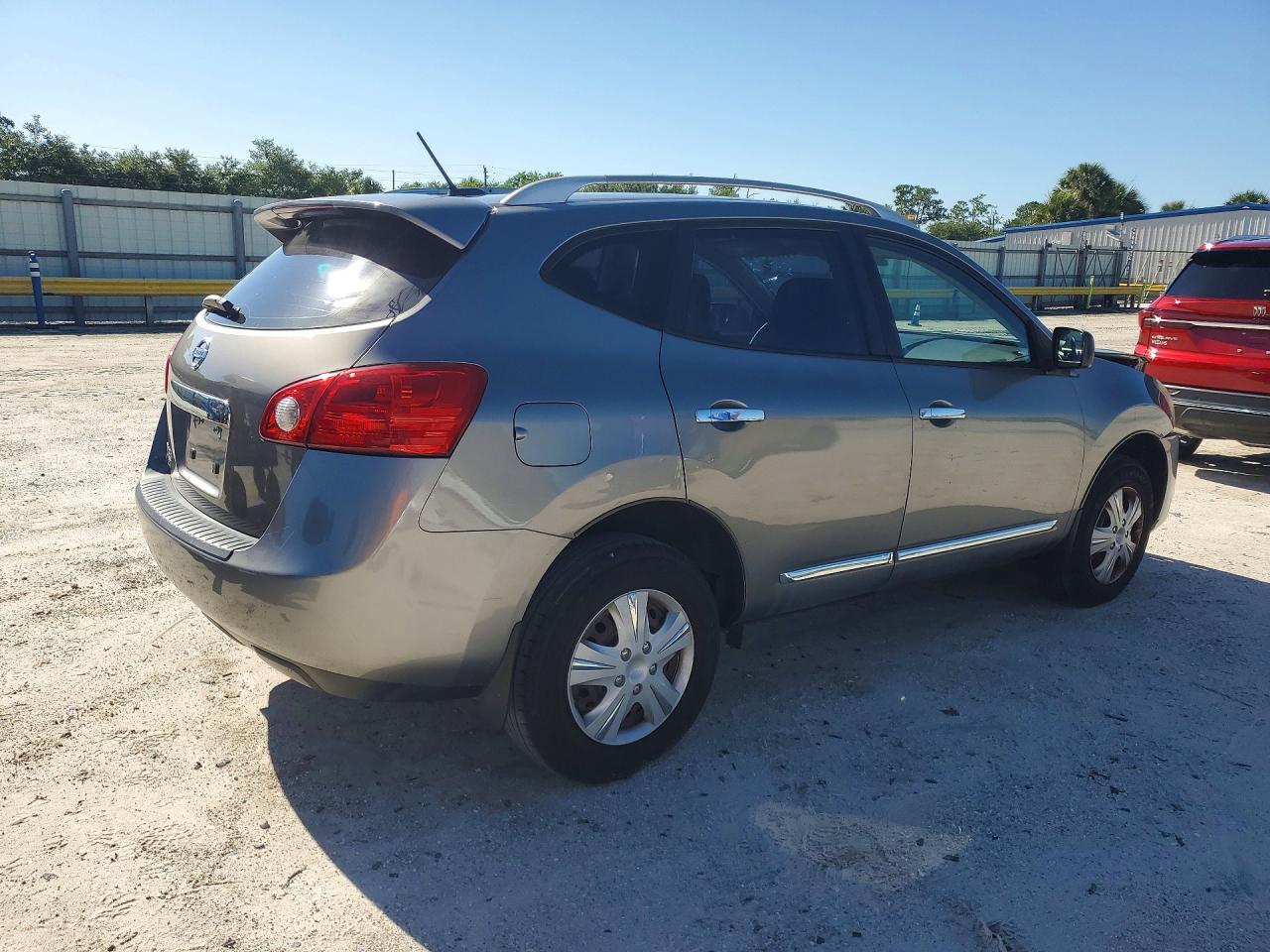 2014 Nissan Rogue Select S Gray vin: JN8AS5MT7EW620191