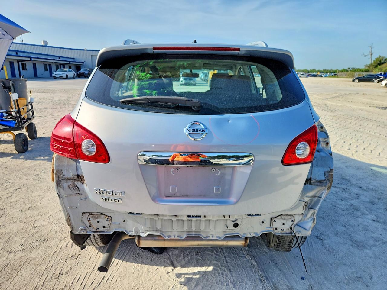 2015 Nissan Rogue Select S Blue vin: JN8AS5MT7FW156692