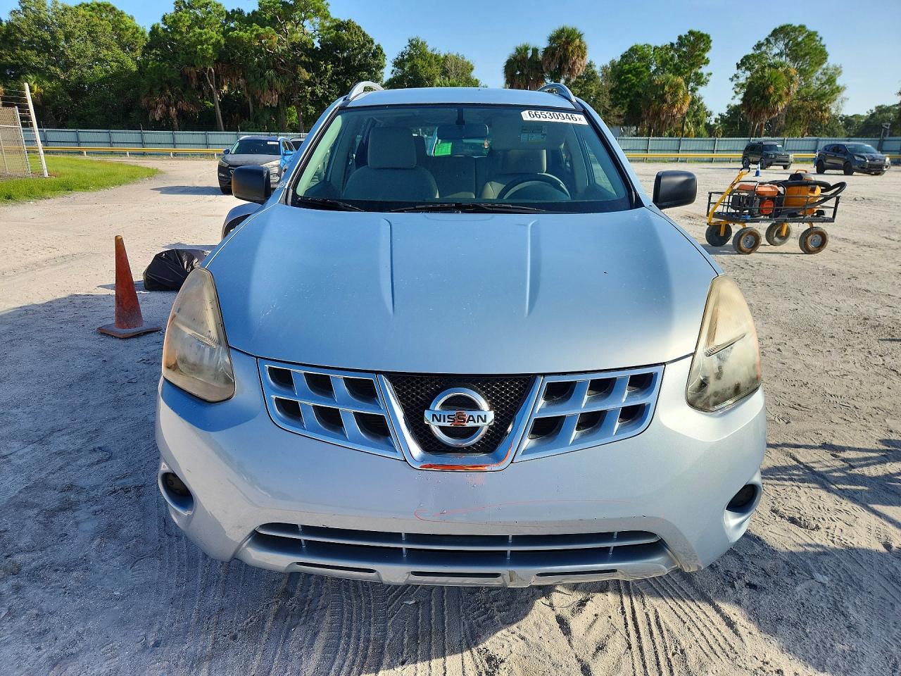 2015 Nissan Rogue Select S Blue vin: JN8AS5MT7FW156692