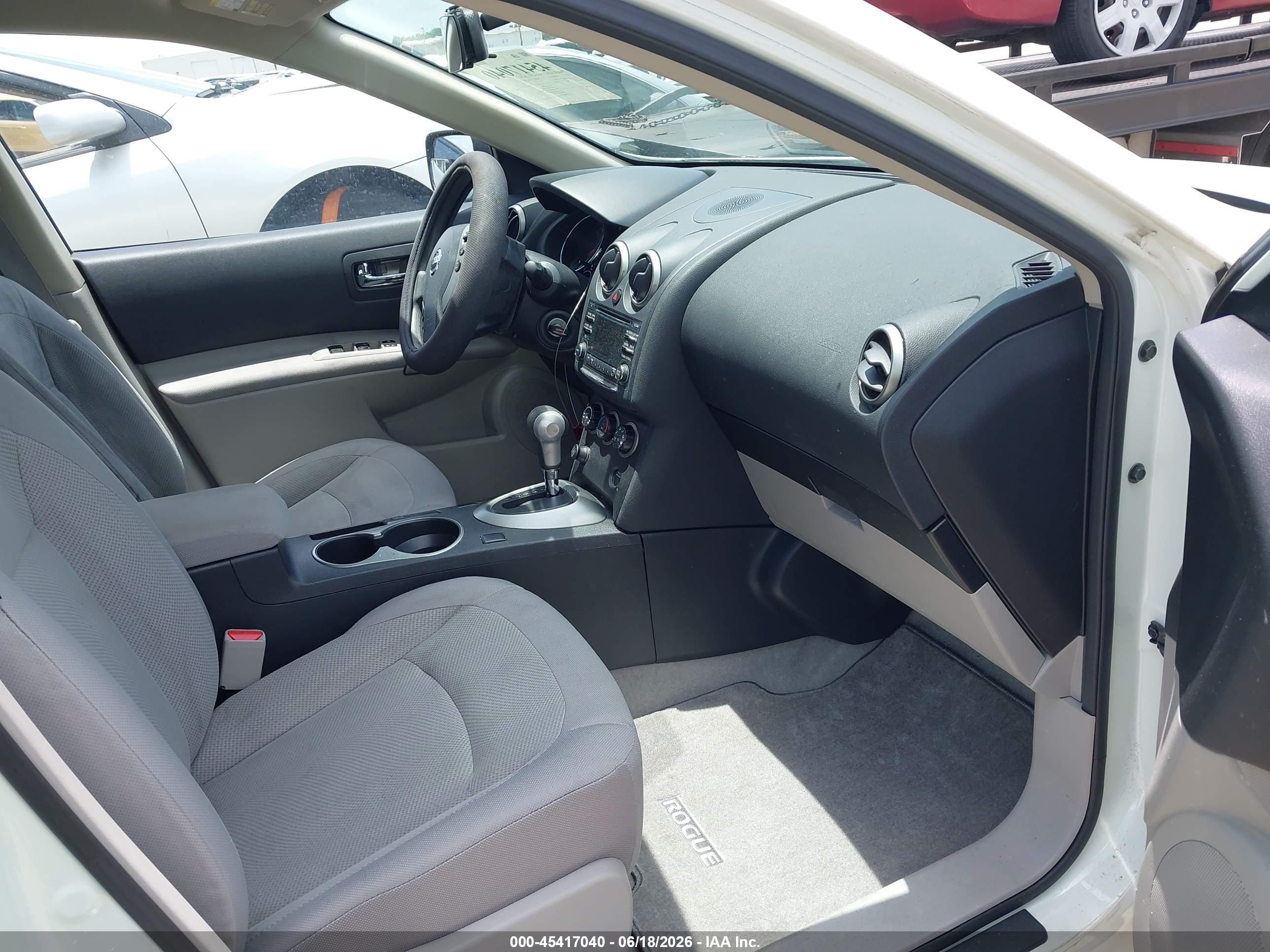 2015 Nissan Rogue Select S White vin: JN8AS5MT7FW163626