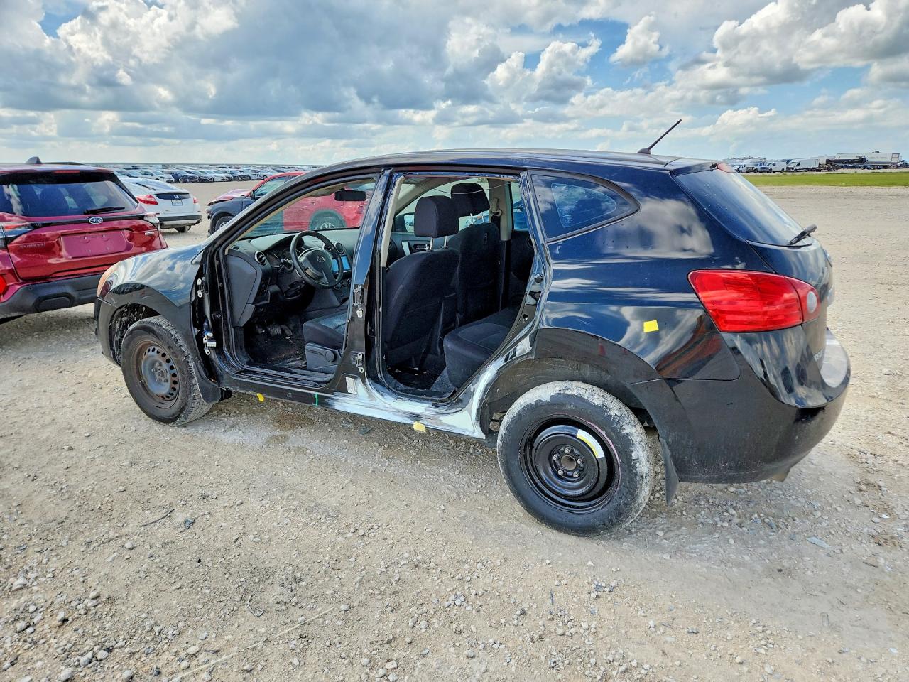 2015 Nissan Rogue Select S Black vin: JN8AS5MT7FW165425