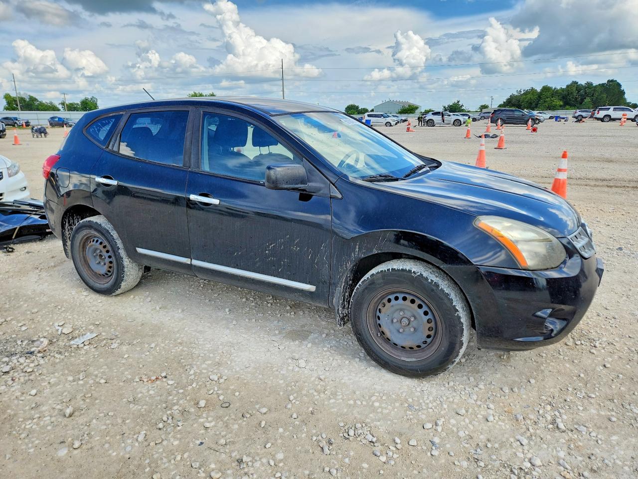 2015 Nissan Rogue Select S Black vin: JN8AS5MT7FW165425