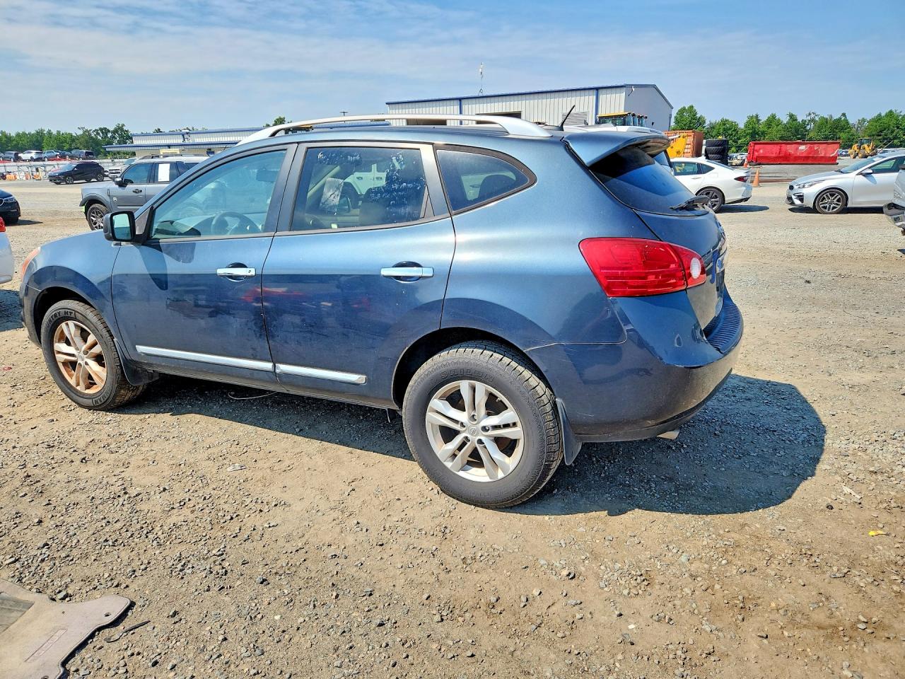 2015 Nissan Rogue Select S Blue vin: JN8AS5MT7FW653418