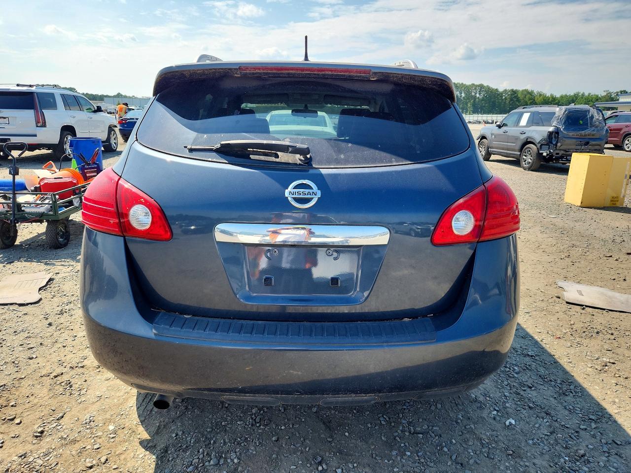 2015 Nissan Rogue Select S Blue vin: JN8AS5MT7FW653418