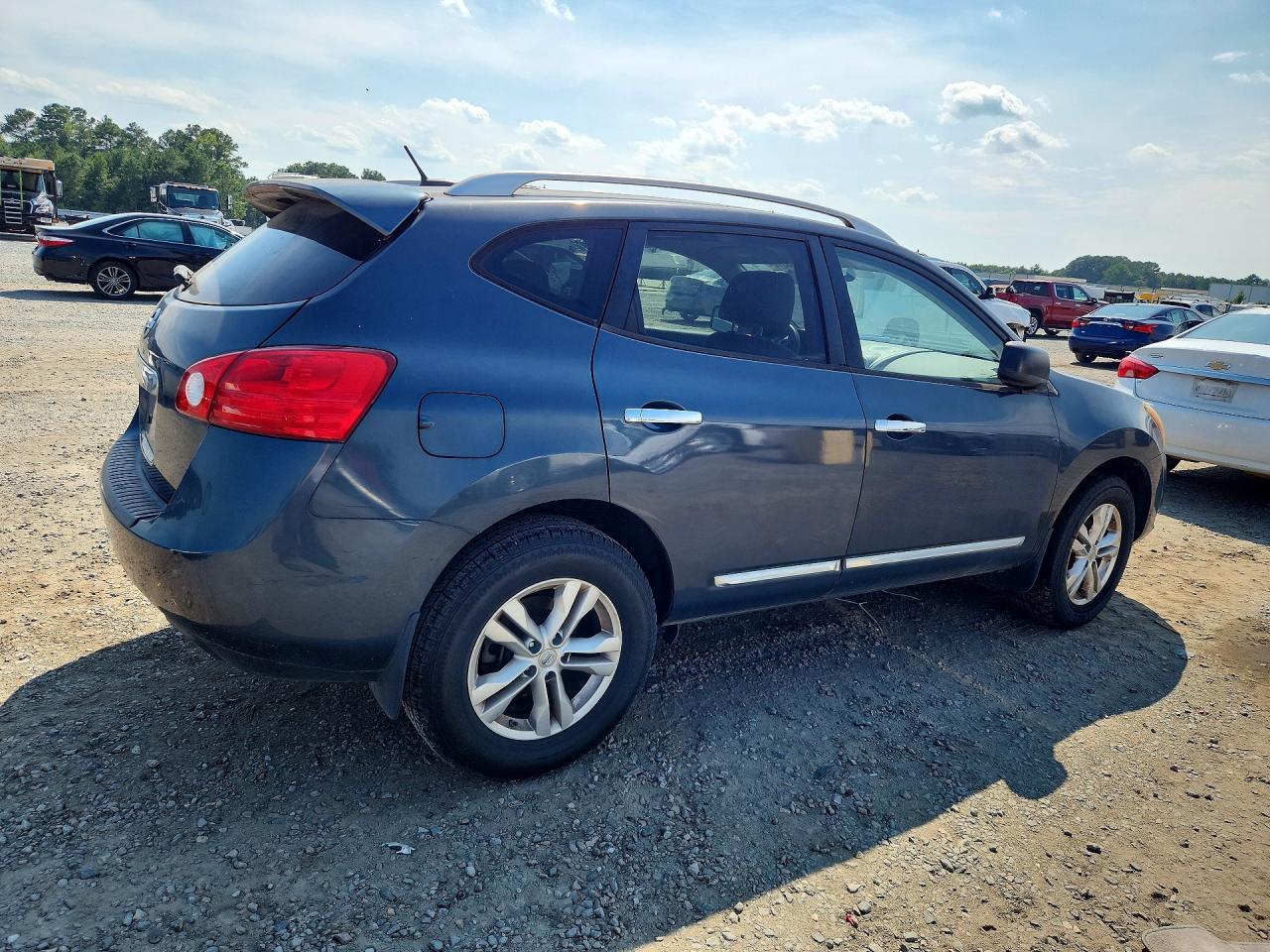 2015 Nissan Rogue Select S Blue vin: JN8AS5MT7FW653418