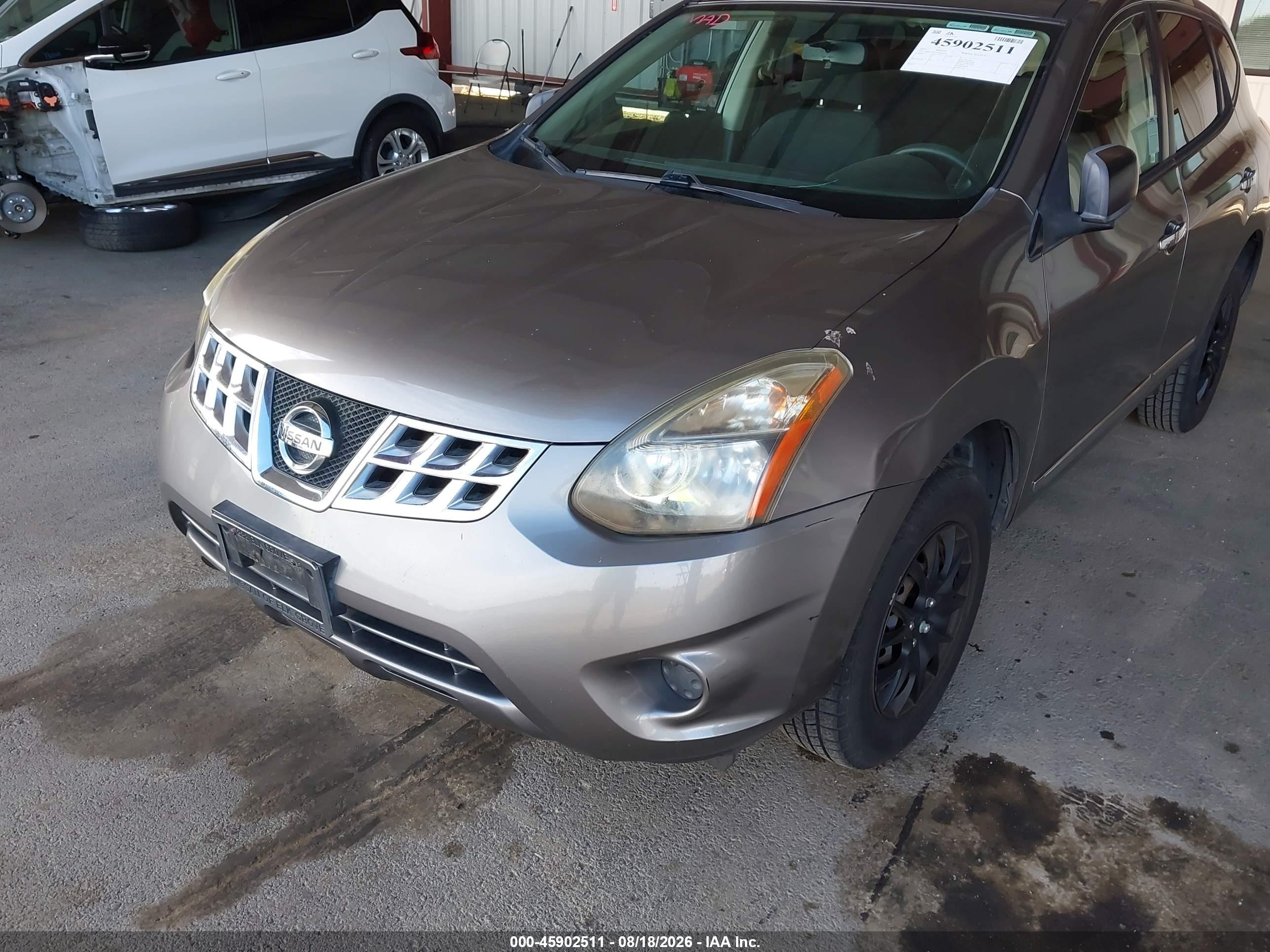 2015 Nissan Rogue Select S Pewter vin: JN8AS5MT7FW656609