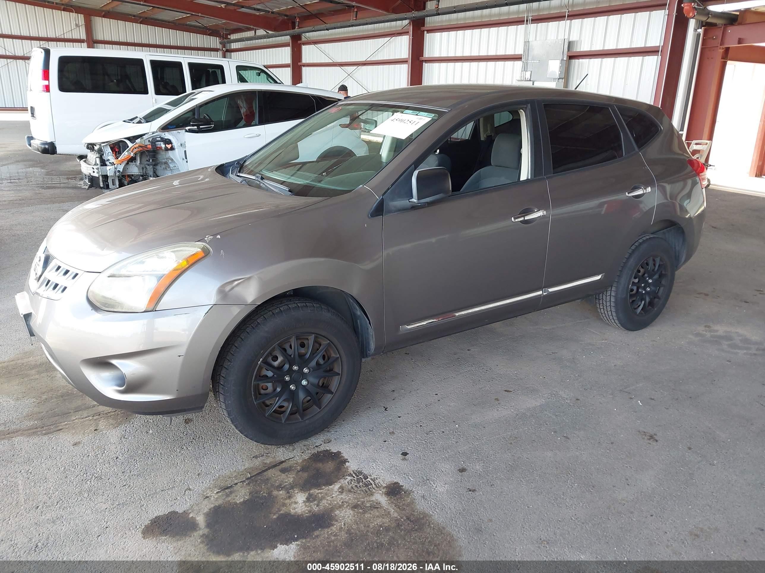 2015 Nissan Rogue Select S Pewter vin: JN8AS5MT7FW656609
