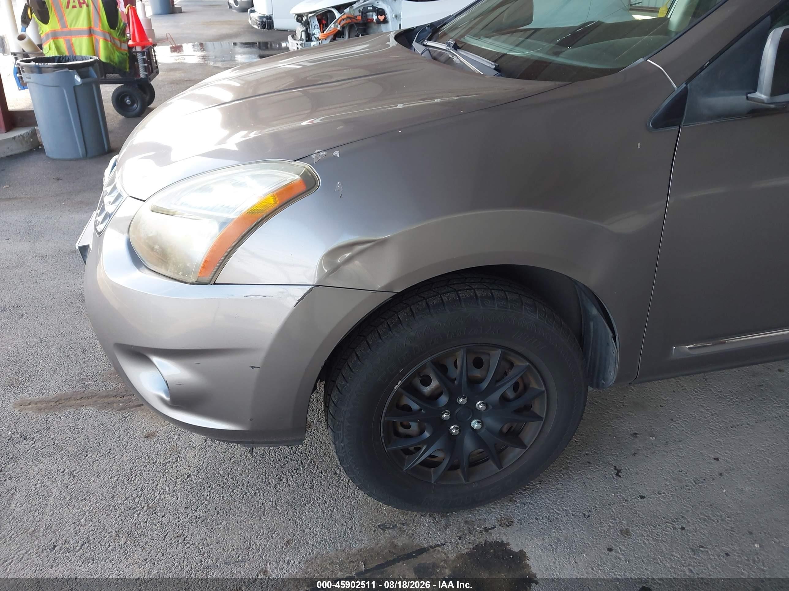 2015 Nissan Rogue Select S Pewter vin: JN8AS5MT7FW656609