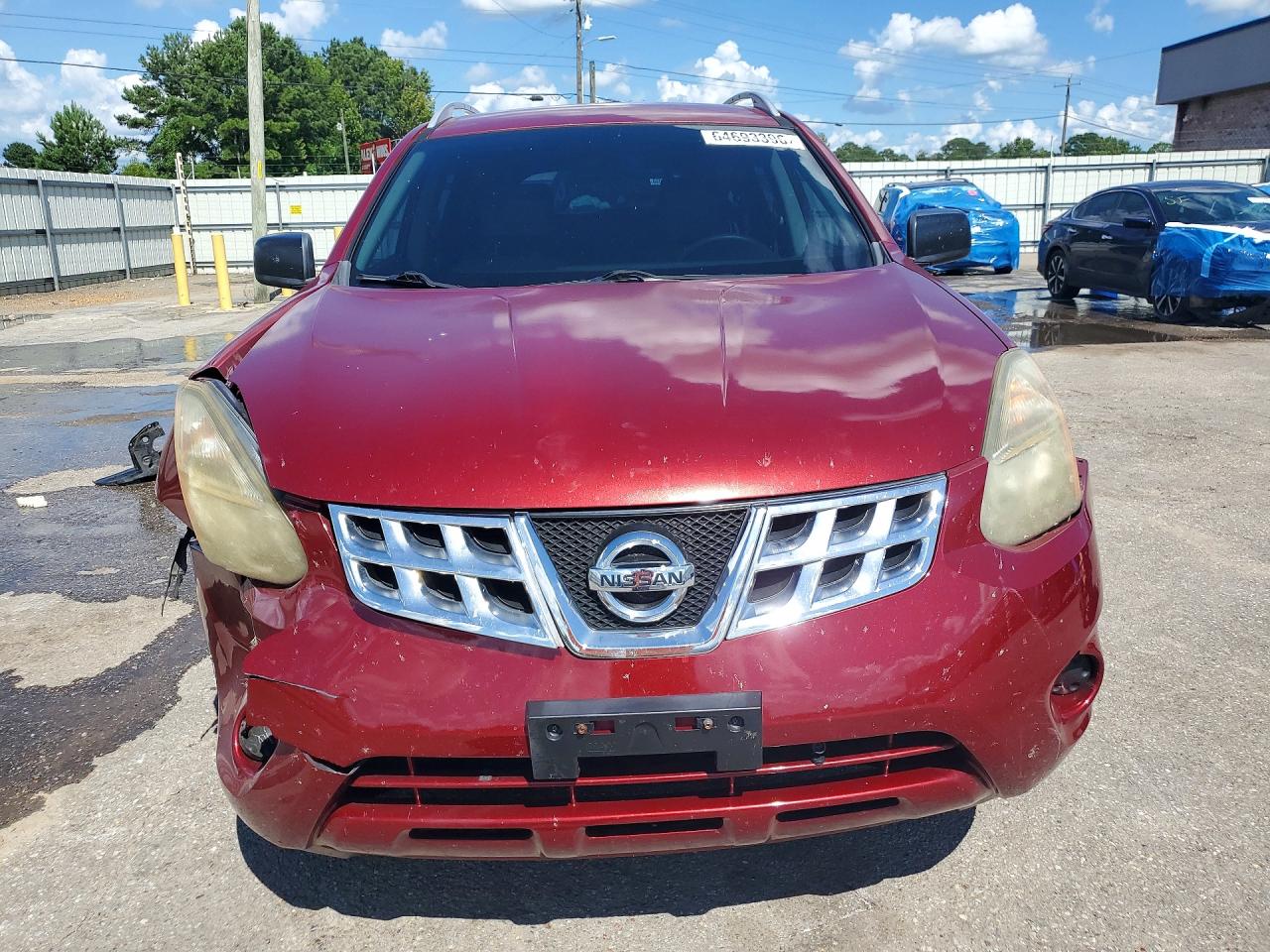 2015 Nissan Rogue Select S Red vin: JN8AS5MT7FW656741