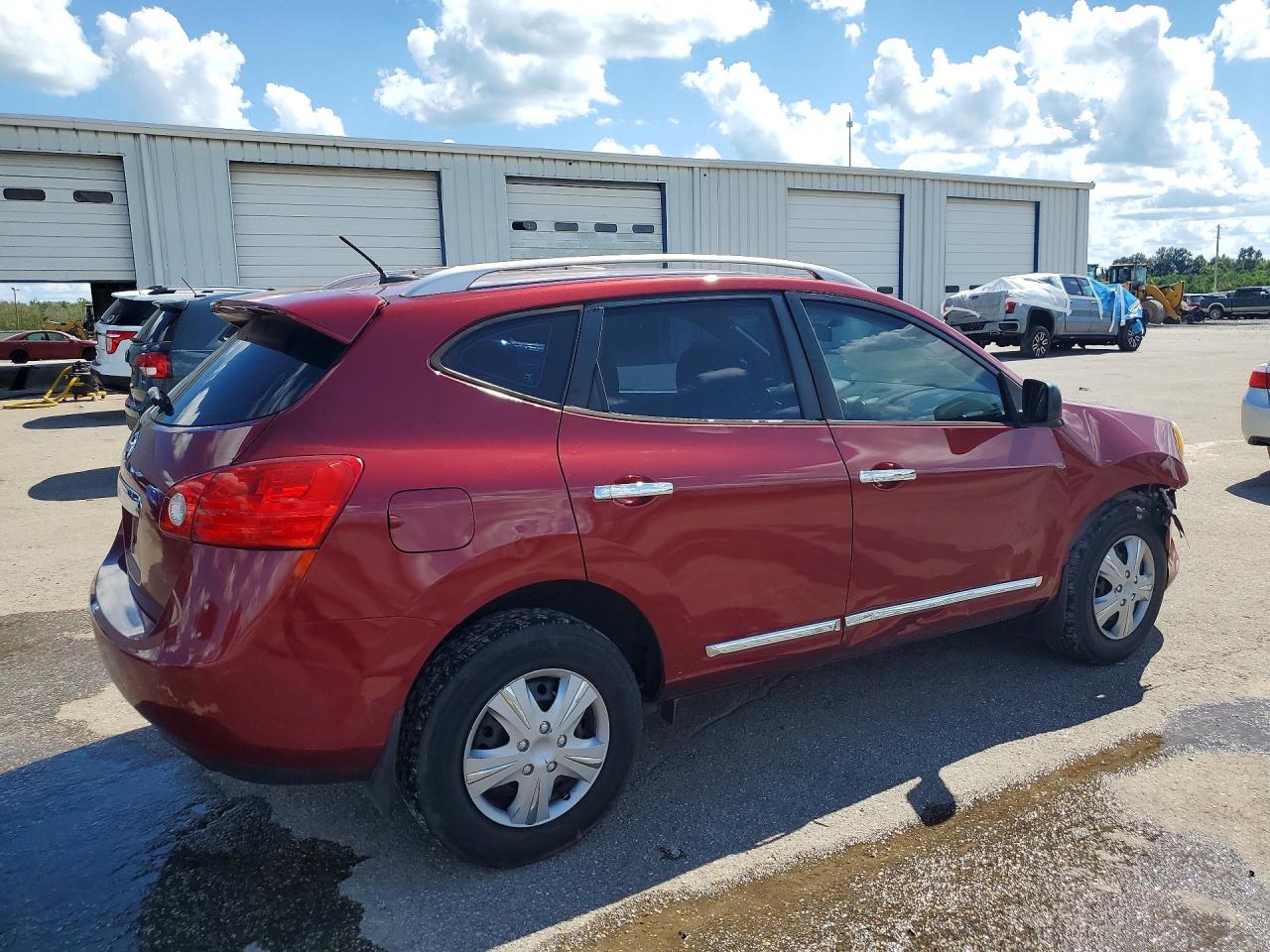 2015 Nissan Rogue Select S Red vin: JN8AS5MT7FW656741