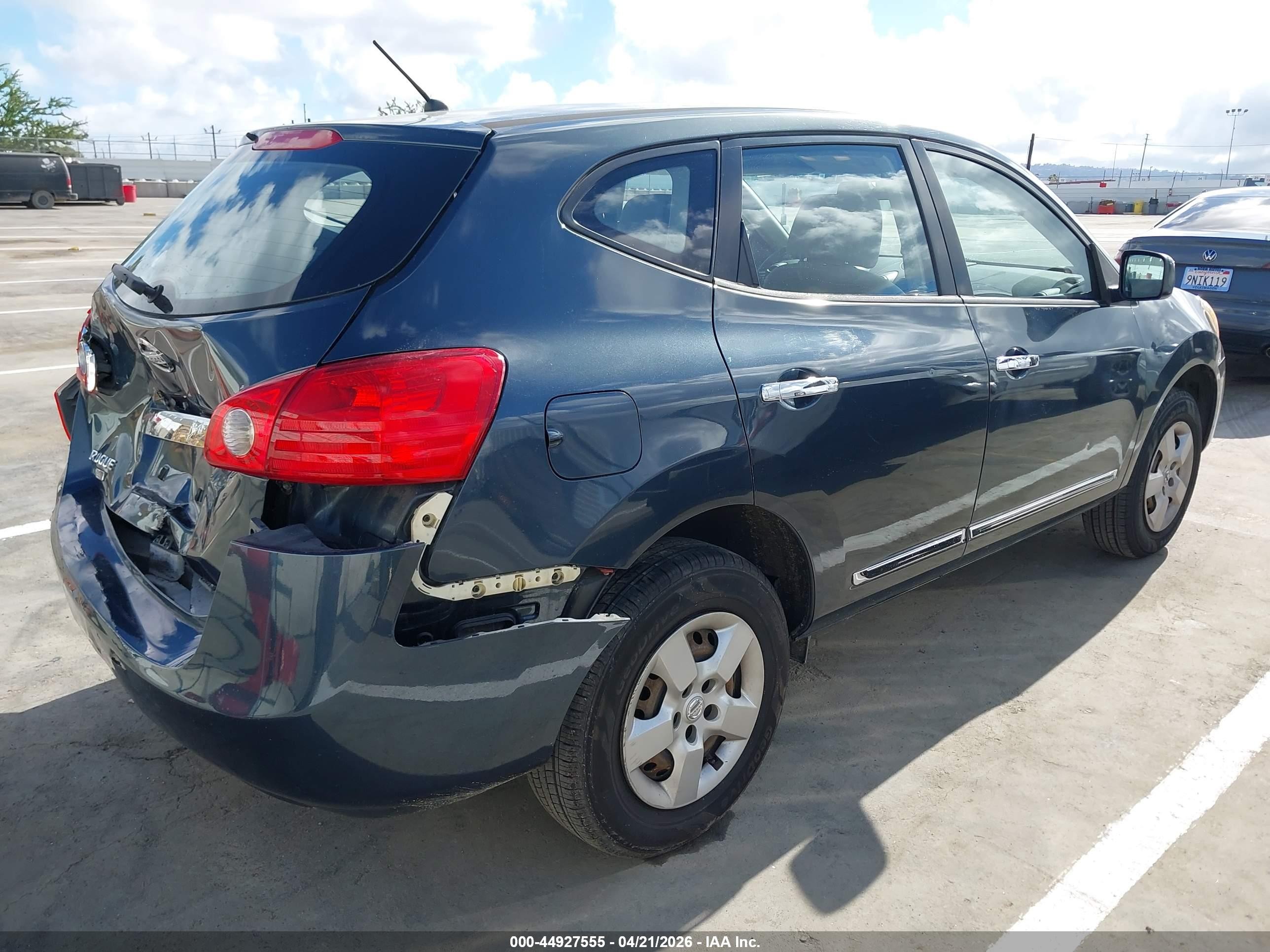 2015 Nissan Rogue Select S Gray vin: JN8AS5MT7FW663253