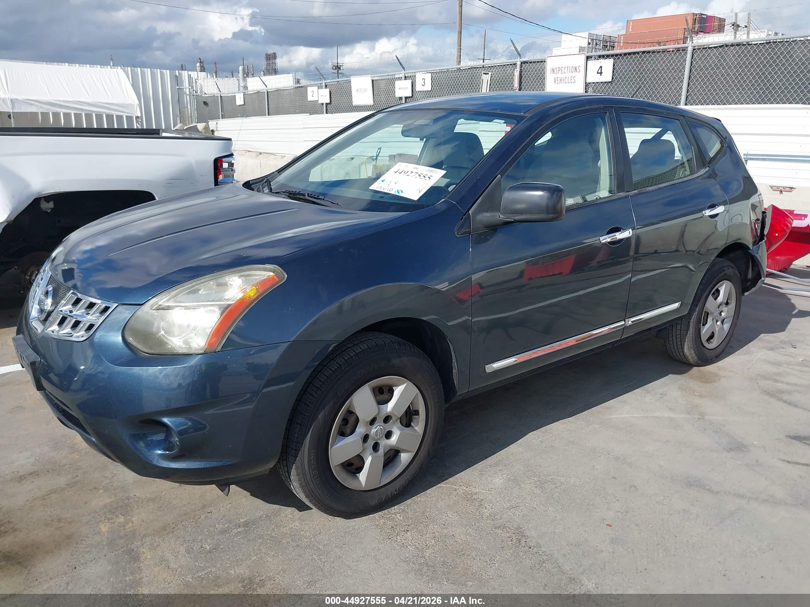 2015 Nissan Rogue Select S Gray vin: JN8AS5MT7FW663253