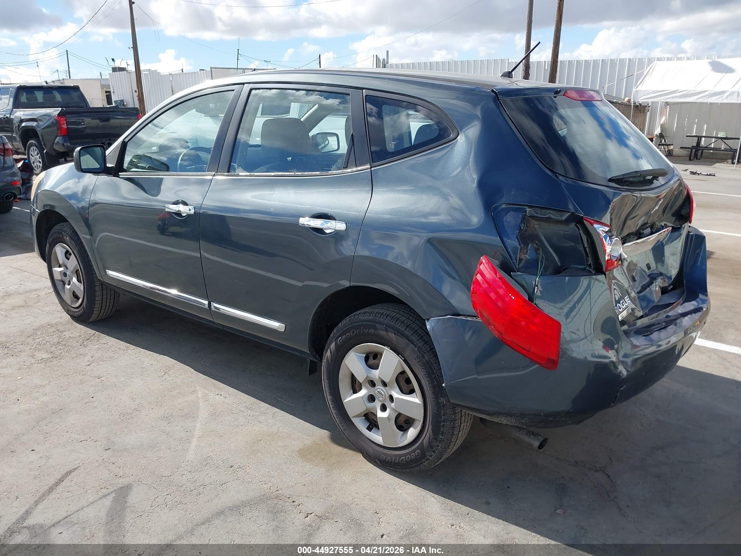 2015 Nissan Rogue Select S Gray vin: JN8AS5MT7FW663253