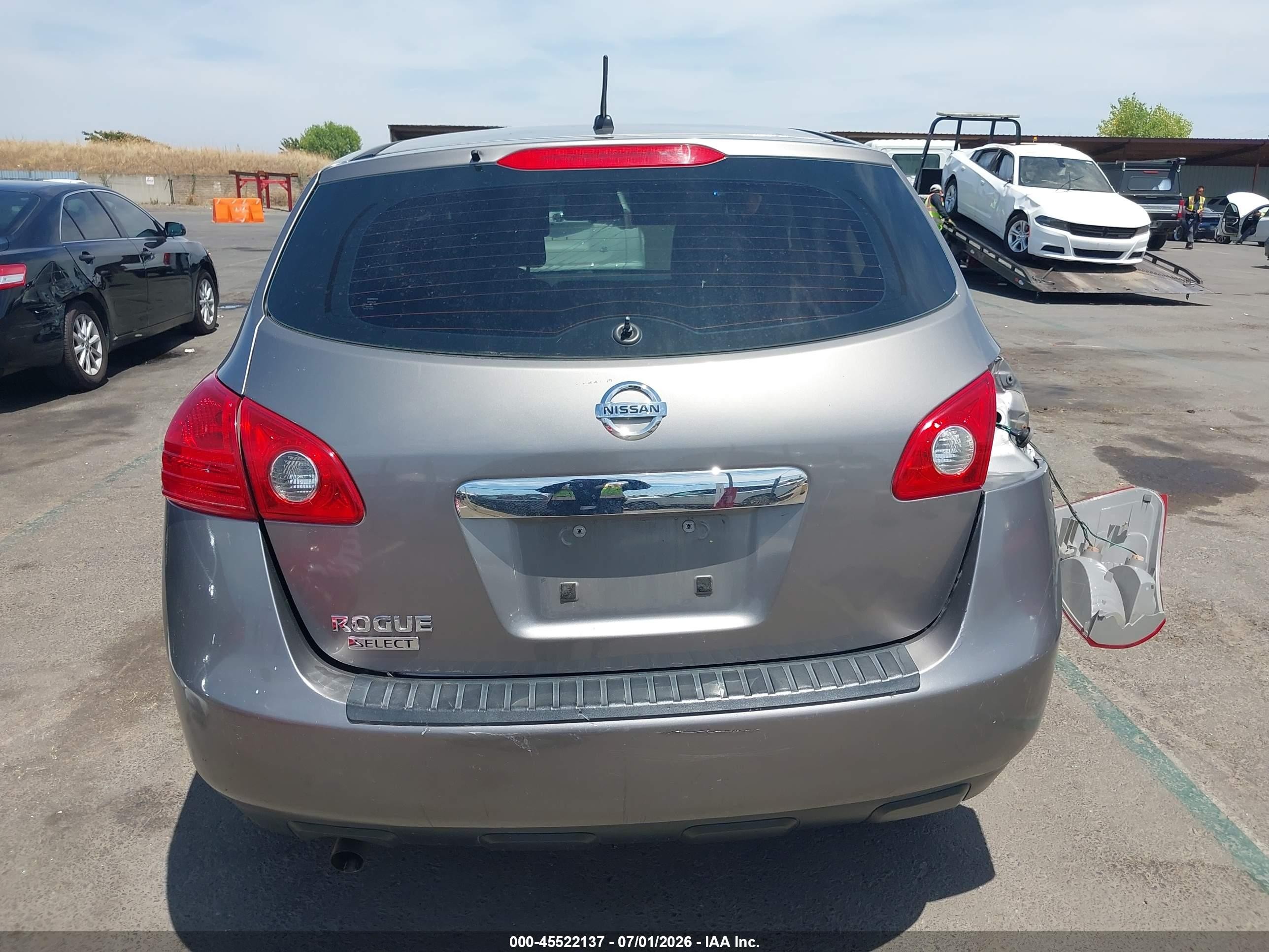 2015 Nissan Rogue Select S Gray vin: JN8AS5MT7FW664693
