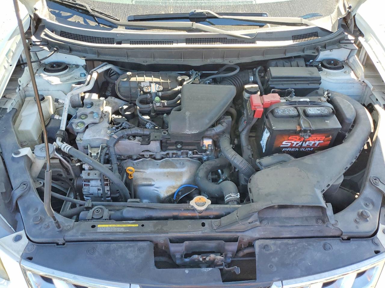 2015 Nissan Rogue Select S Белый vin: JN8AS5MT7FW669778