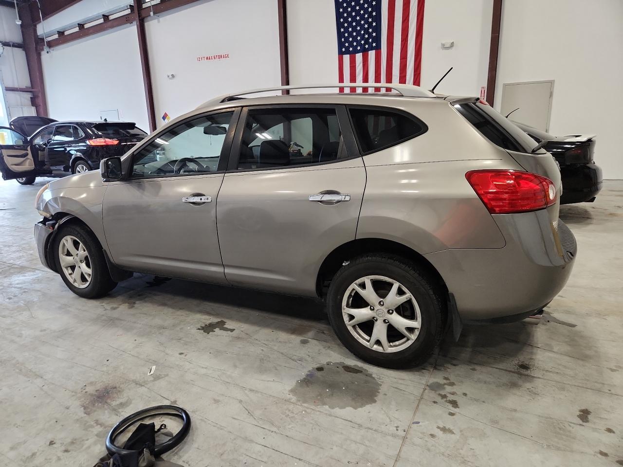 2010 Nissan Rogue Sl Серый vin: JN8AS5MT8AW002565