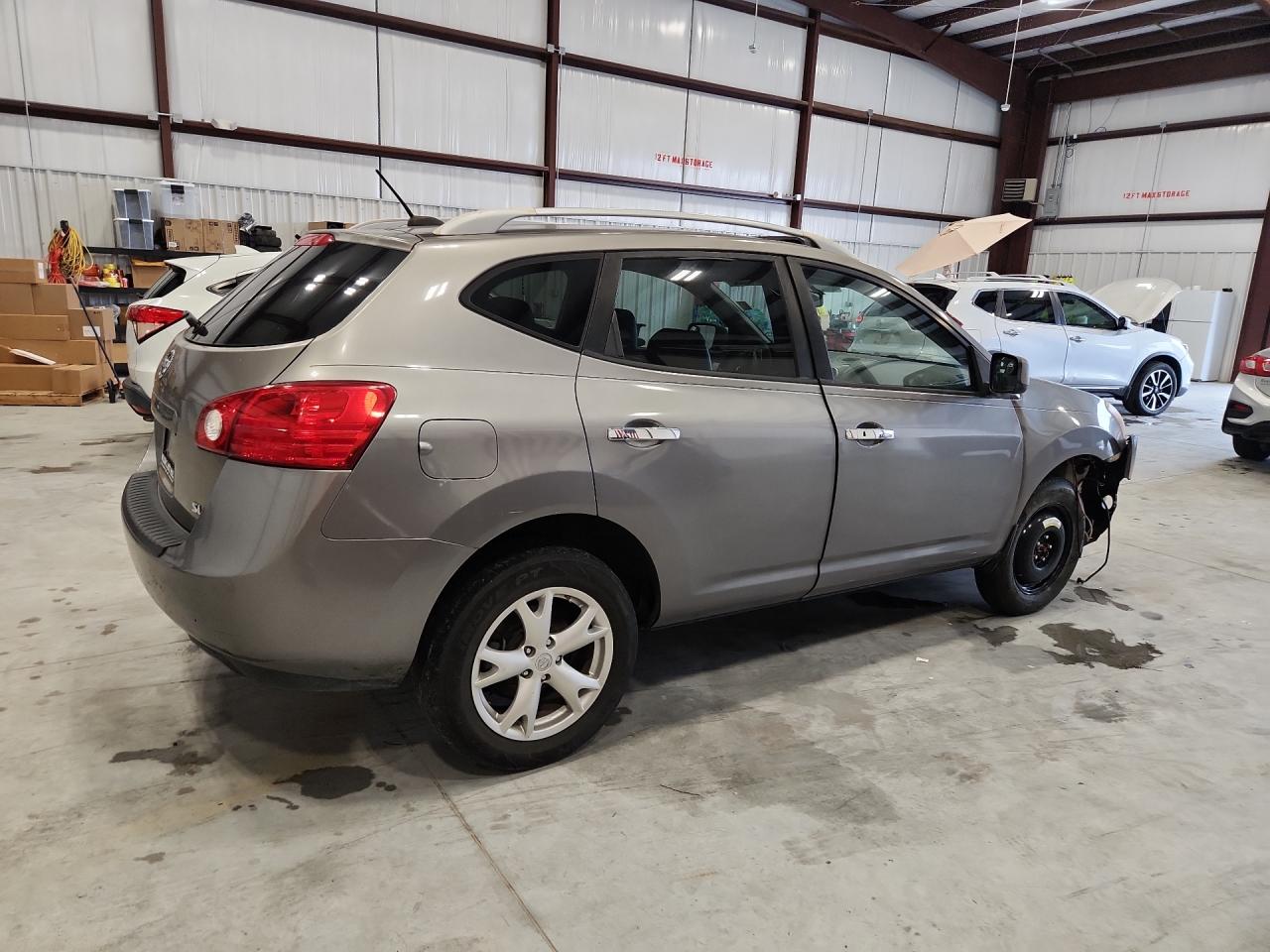 2010 Nissan Rogue Sl Серый vin: JN8AS5MT8AW002565
