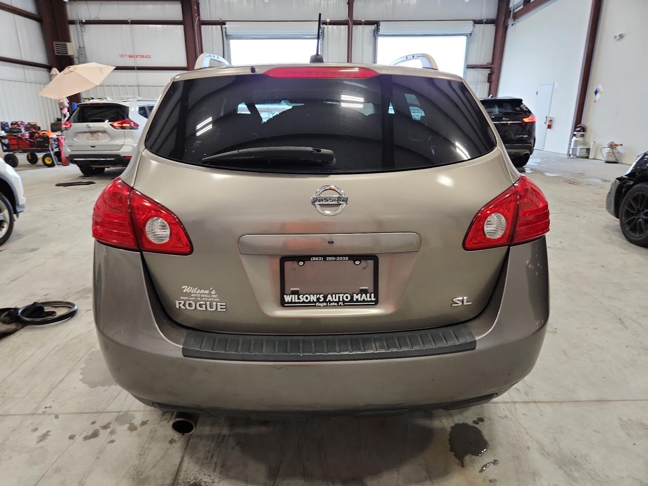 2010 Nissan Rogue Sl Серый vin: JN8AS5MT8AW002565