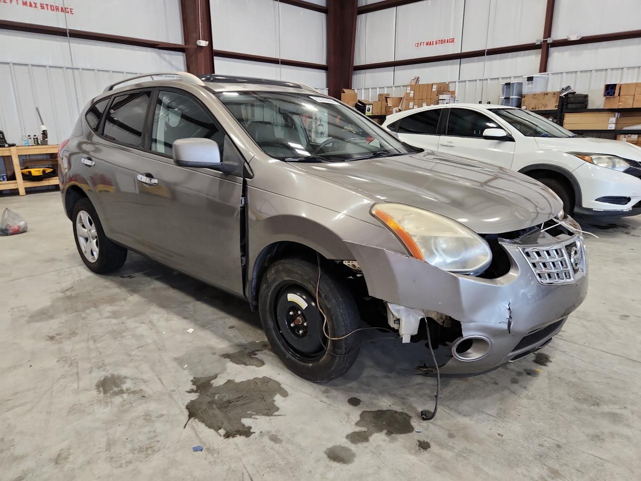 2010 Nissan Rogue Sl Серый vin: JN8AS5MT8AW002565