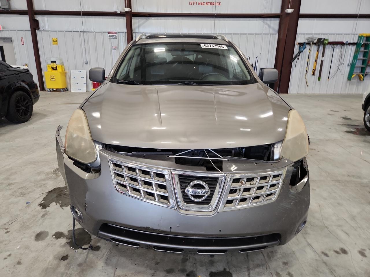 2010 Nissan Rogue Sl Серый vin: JN8AS5MT8AW002565