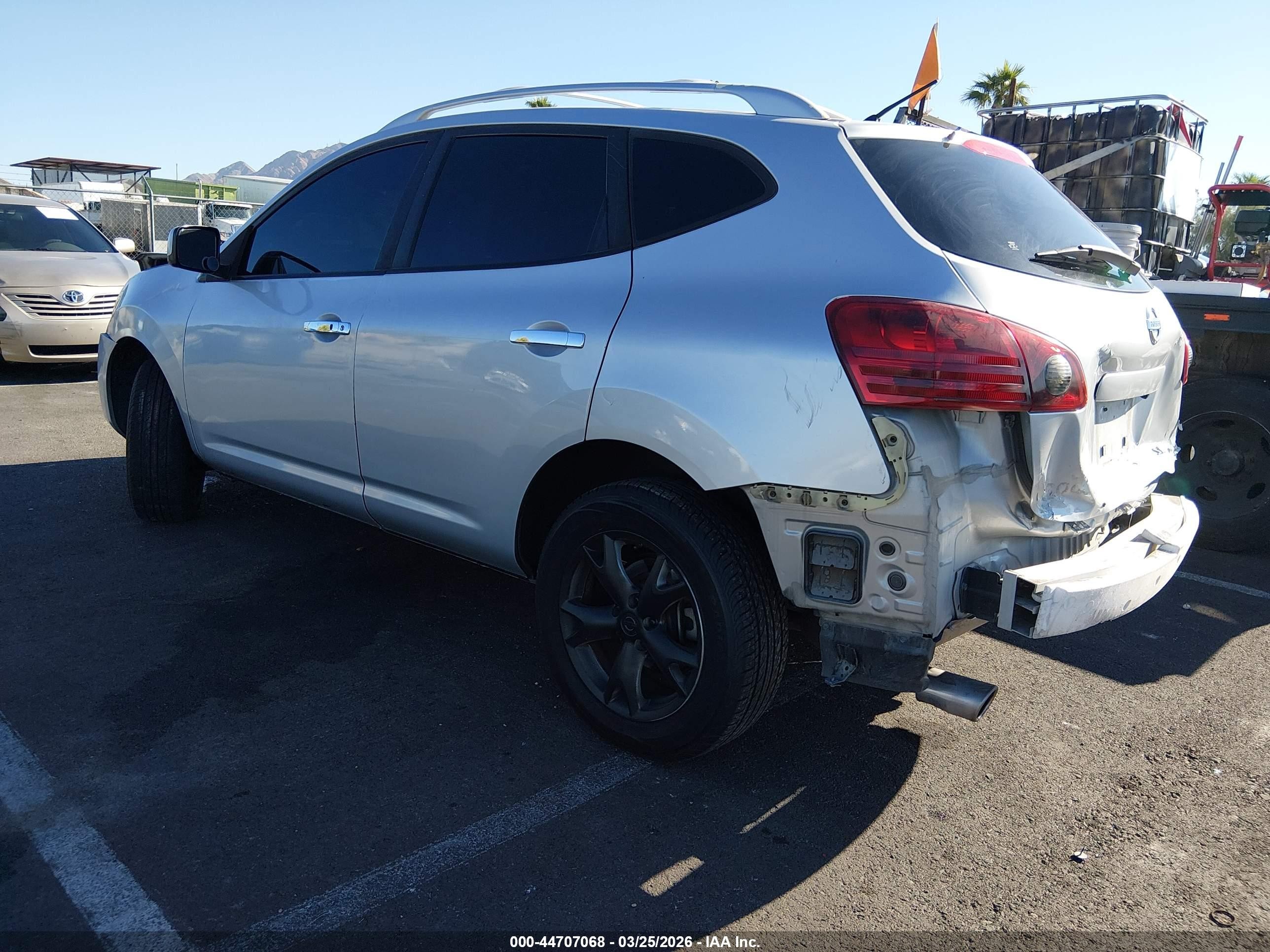 2010 Nissan Rogue Sl White vin: JN8AS5MT8AW005126
