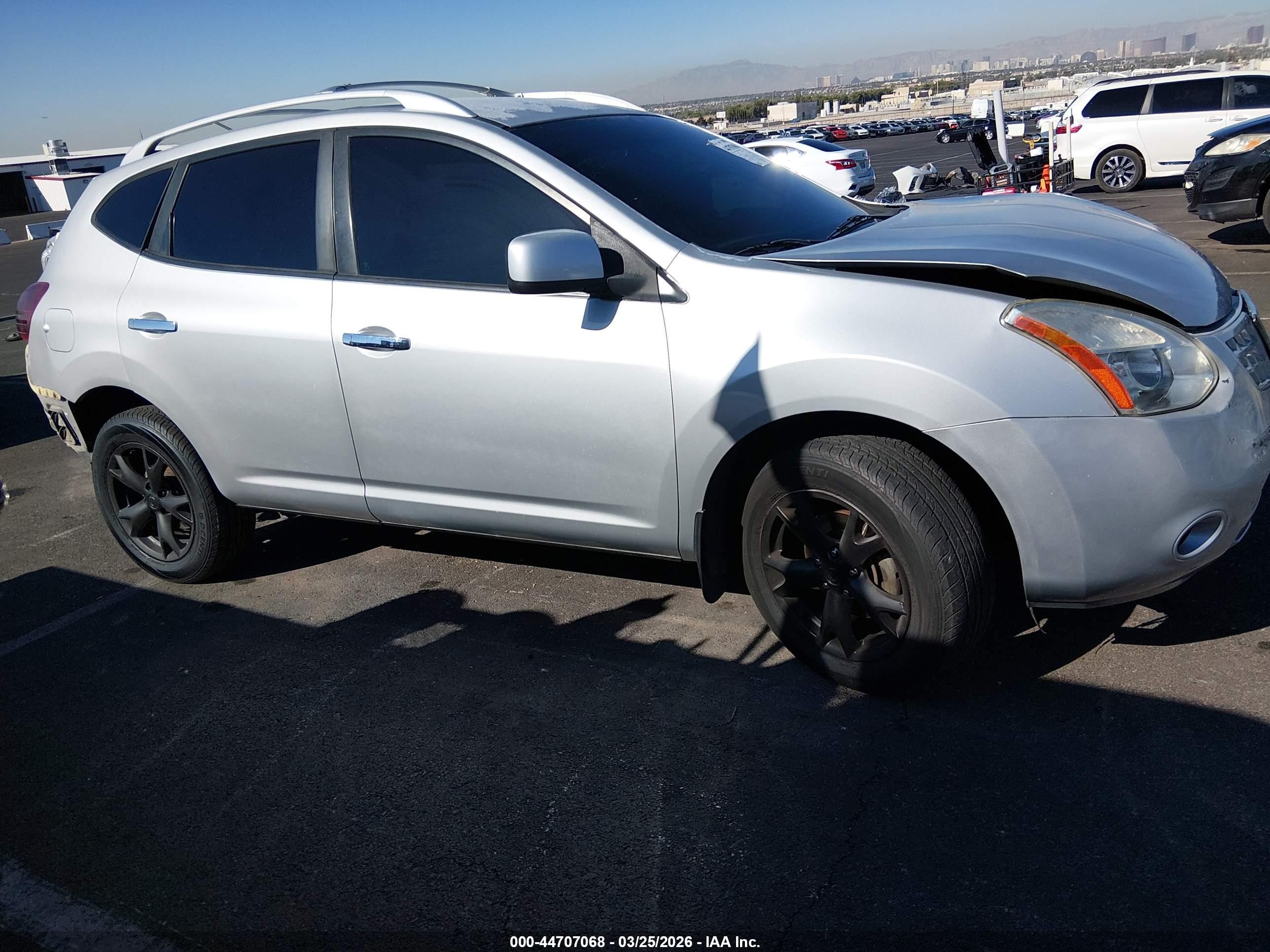 2010 Nissan Rogue Sl White vin: JN8AS5MT8AW005126