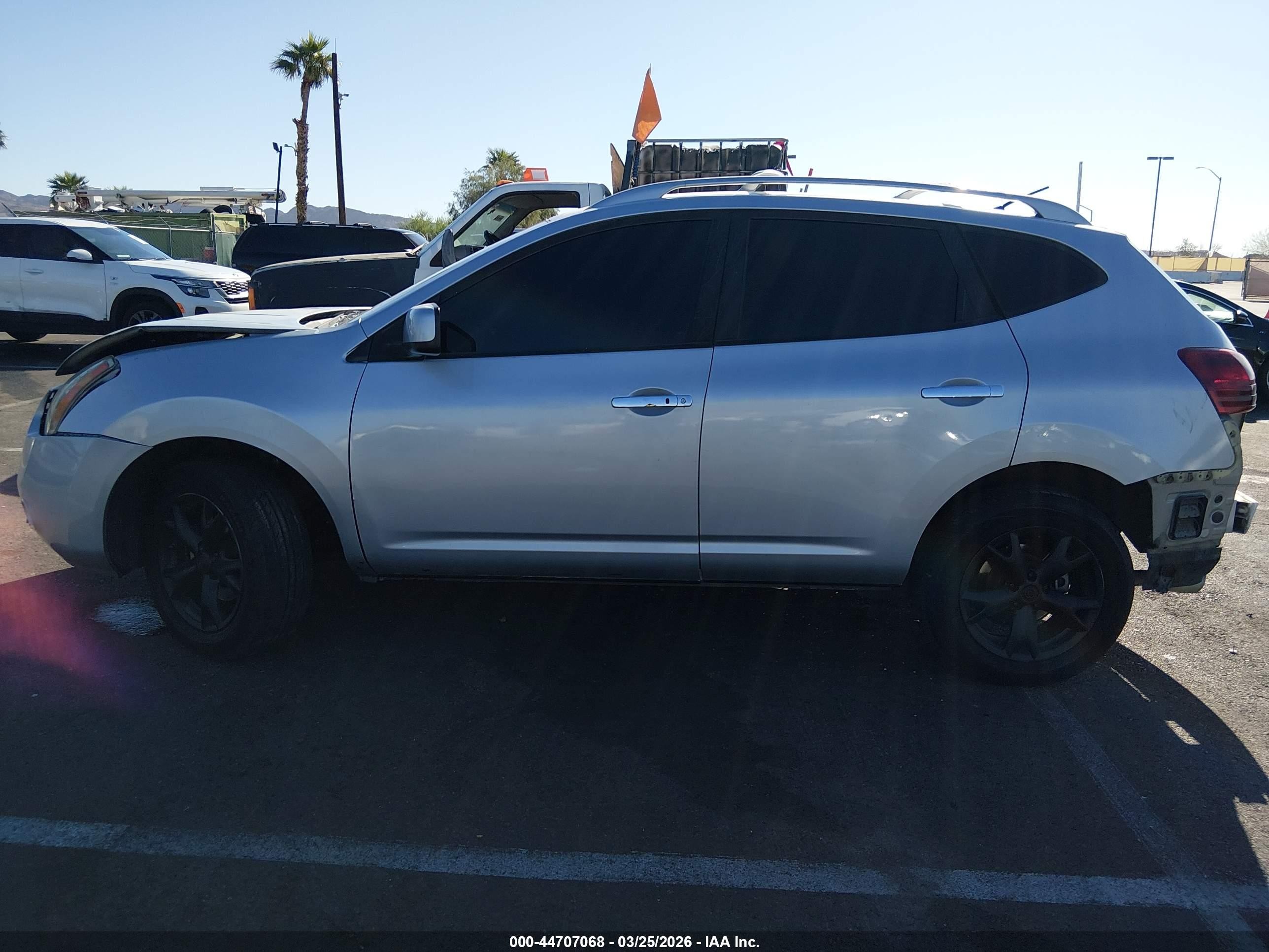 2010 Nissan Rogue Sl White vin: JN8AS5MT8AW005126