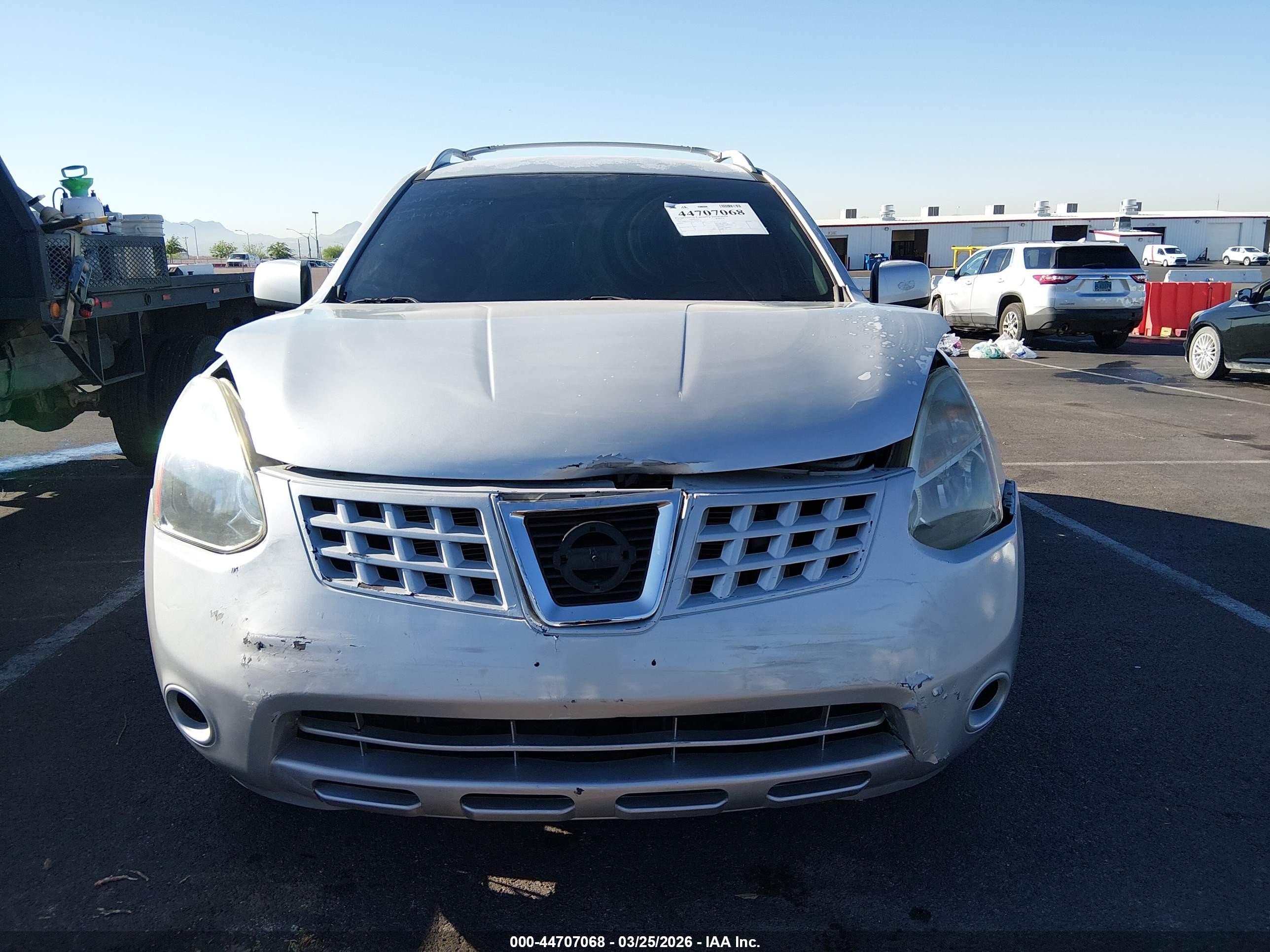 2010 Nissan Rogue Sl White vin: JN8AS5MT8AW005126