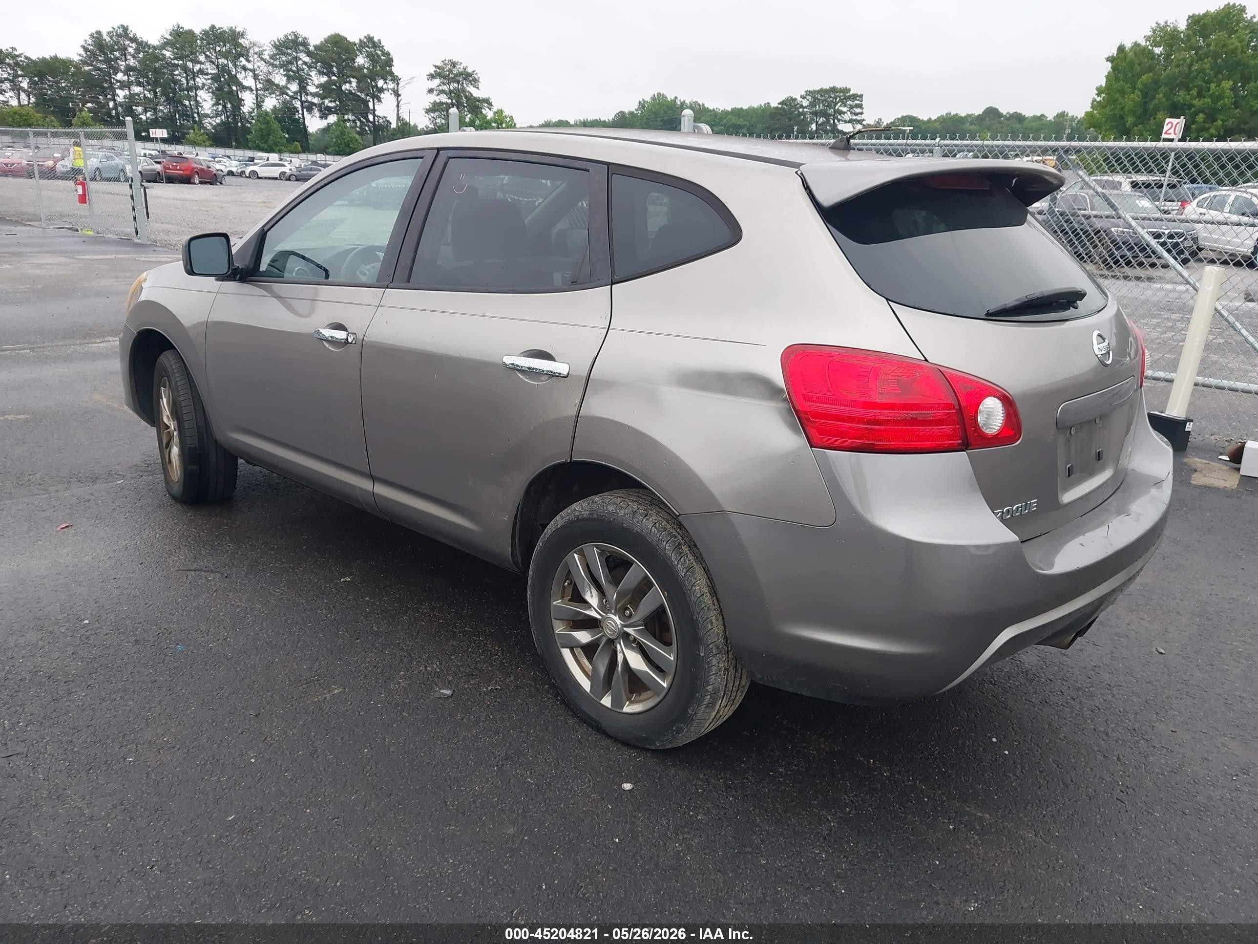 2010 Nissan Rogue S Krom Edition Silver vin: JN8AS5MT8AW011296