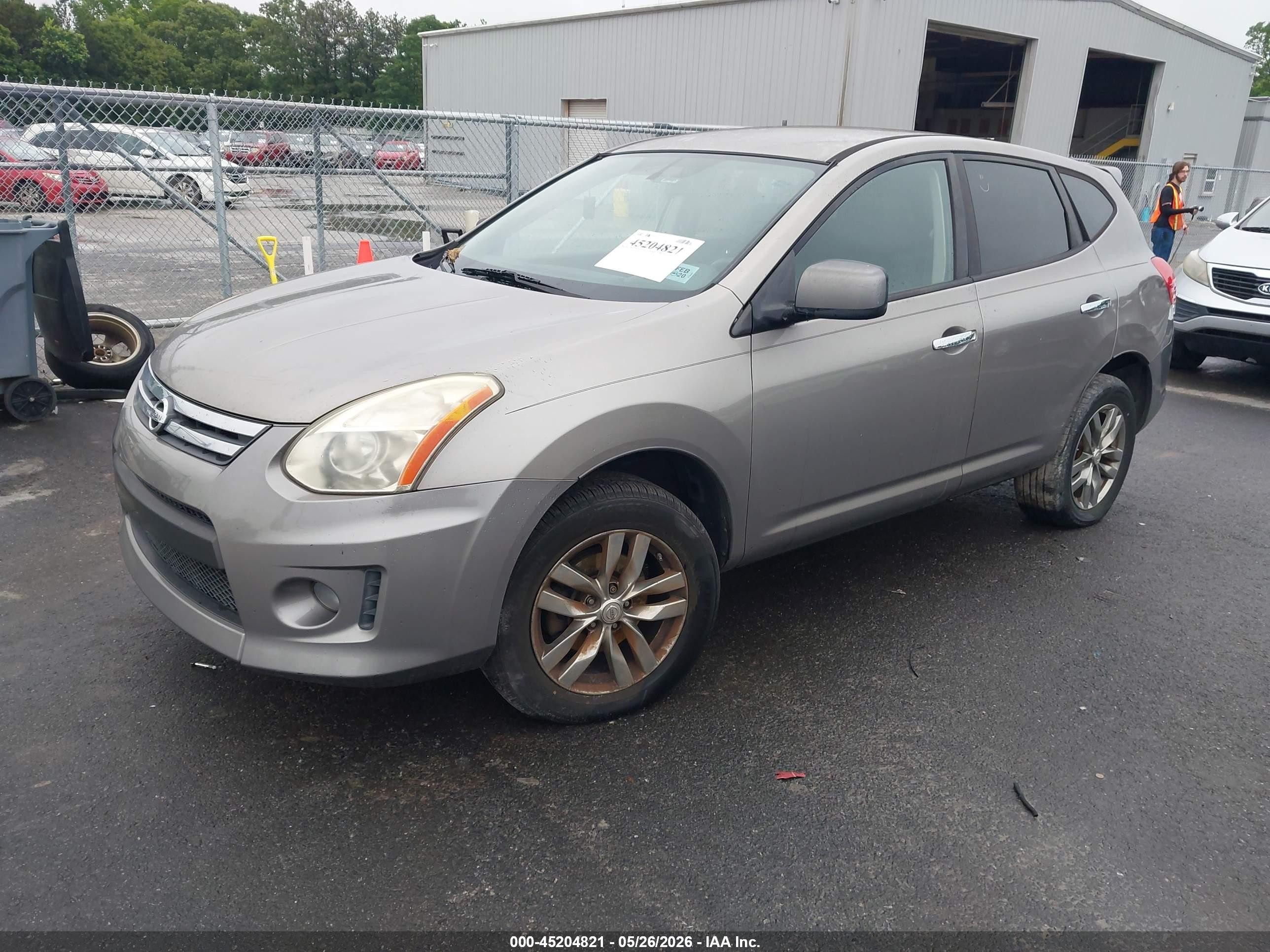 2010 Nissan Rogue S Krom Edition Silver vin: JN8AS5MT8AW011296