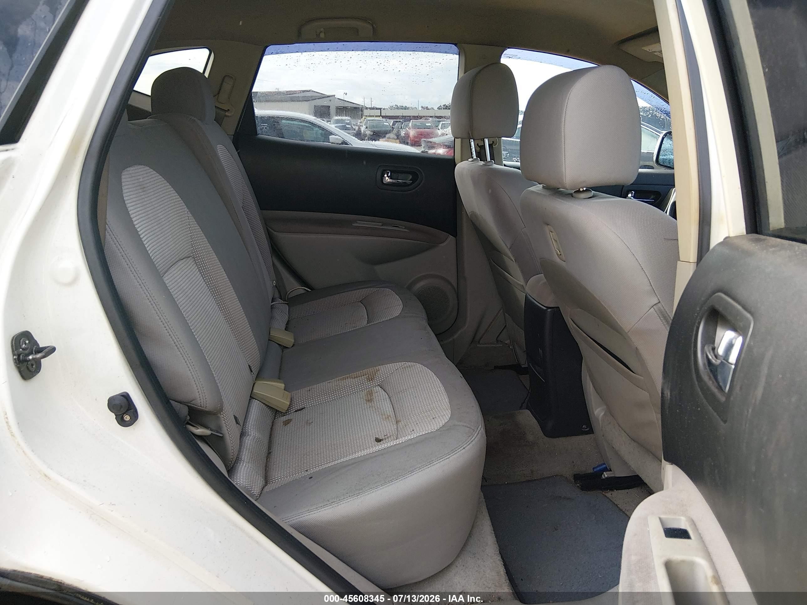 2010 Nissan Rogue Sl White vin: JN8AS5MT8AW024596