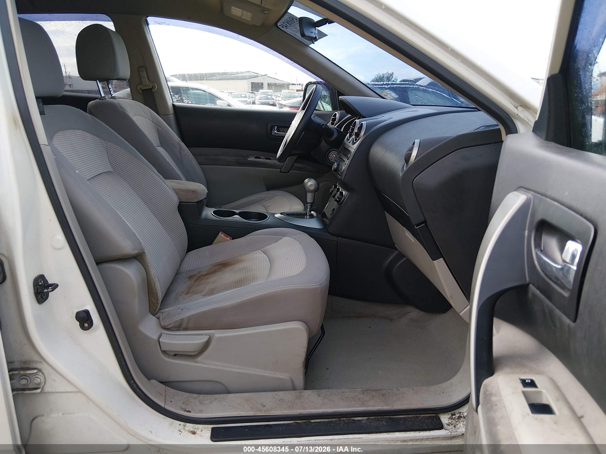 2010 Nissan Rogue Sl White vin: JN8AS5MT8AW024596