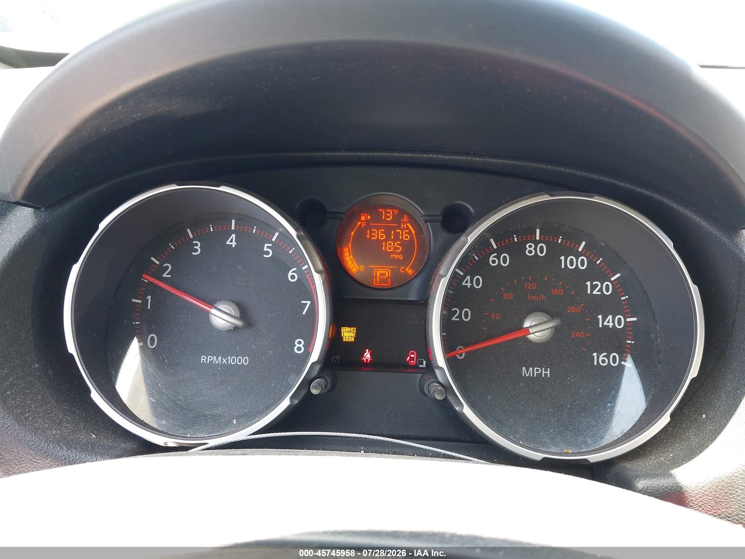2010 Nissan Rogue Sl Silver vin: JN8AS5MT8AW027577