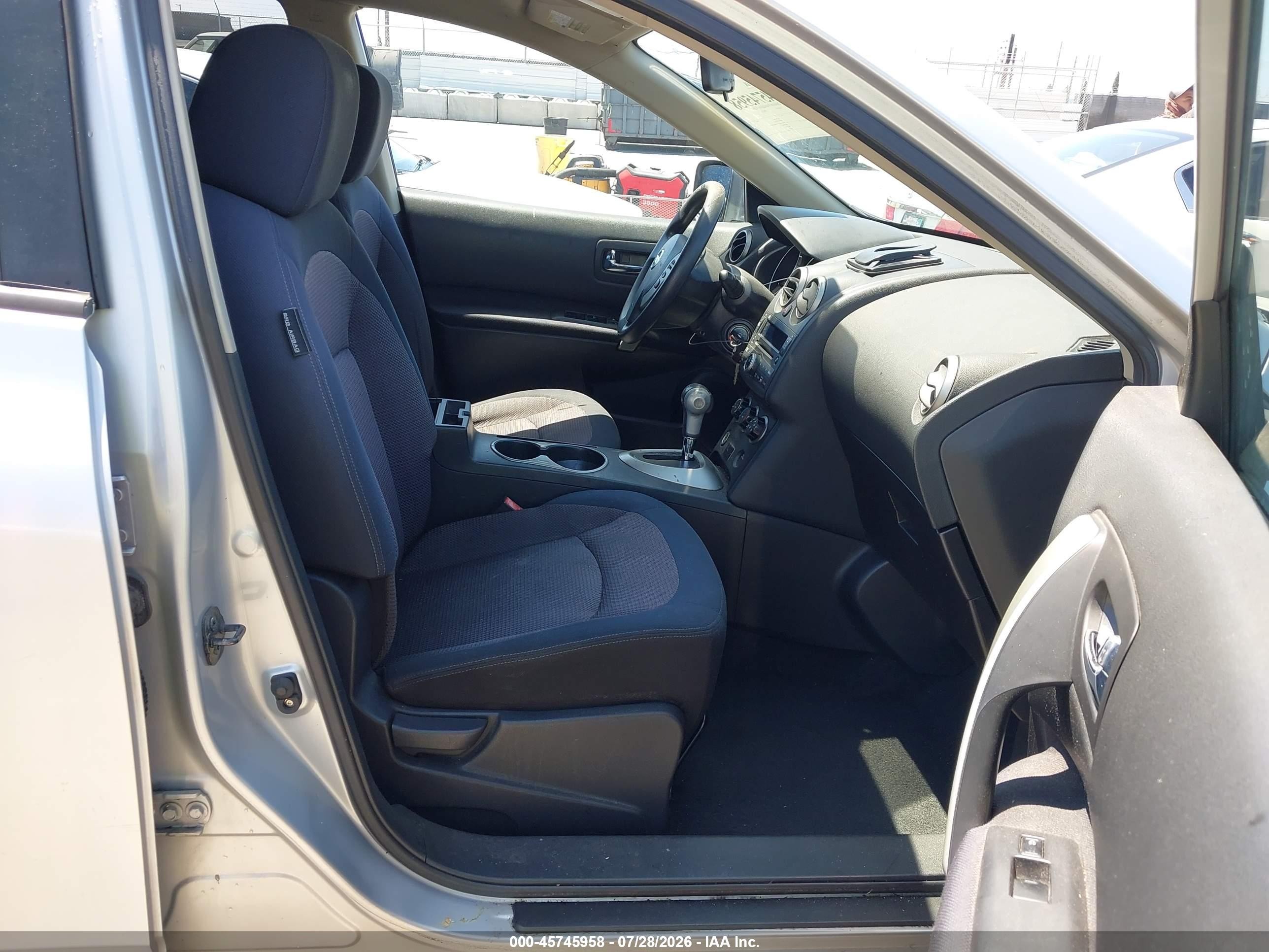 2010 Nissan Rogue Sl Silver vin: JN8AS5MT8AW027577
