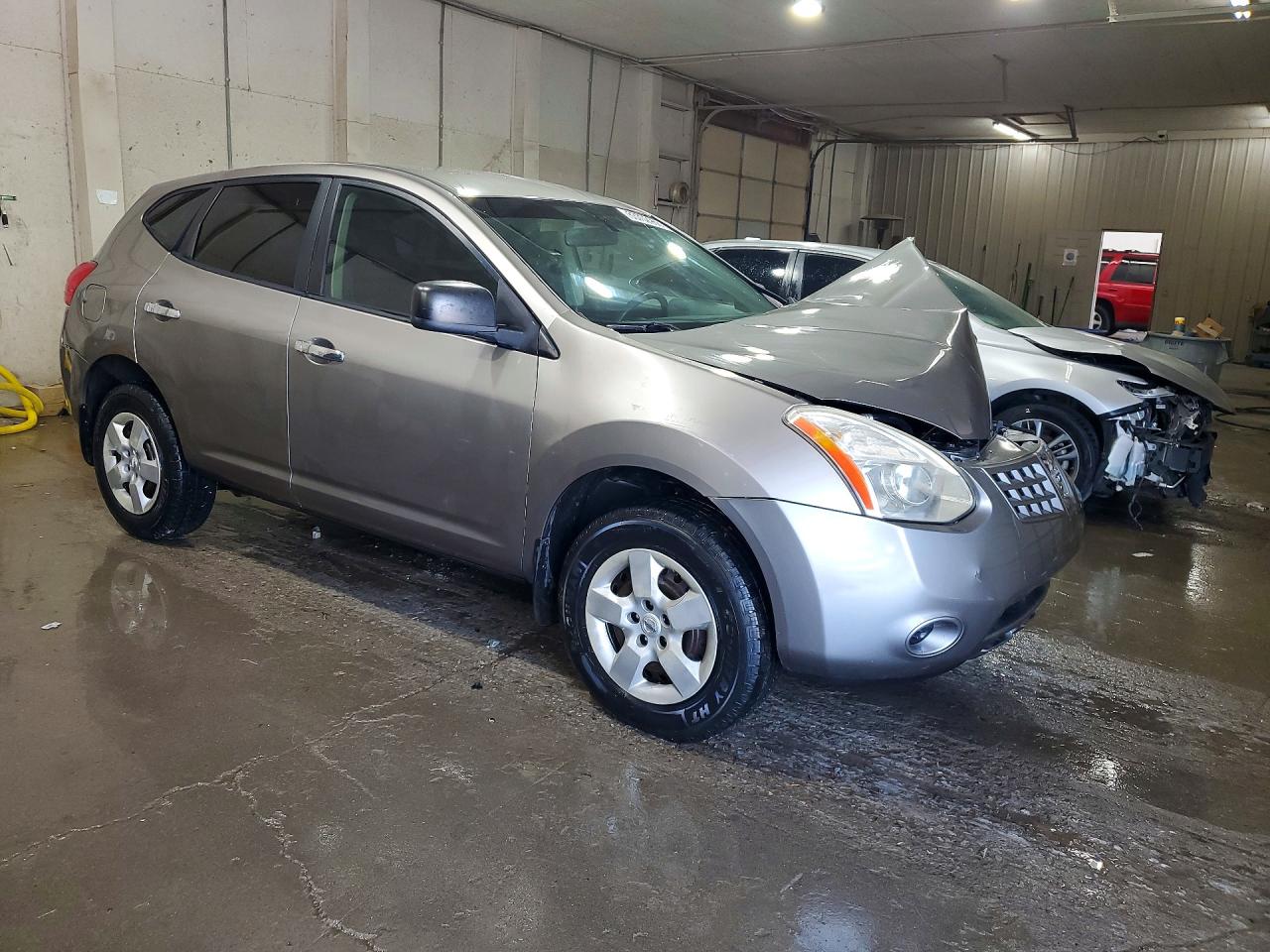 2010 Nissan Rogue Sl Gray vin: JN8AS5MT8AW506436