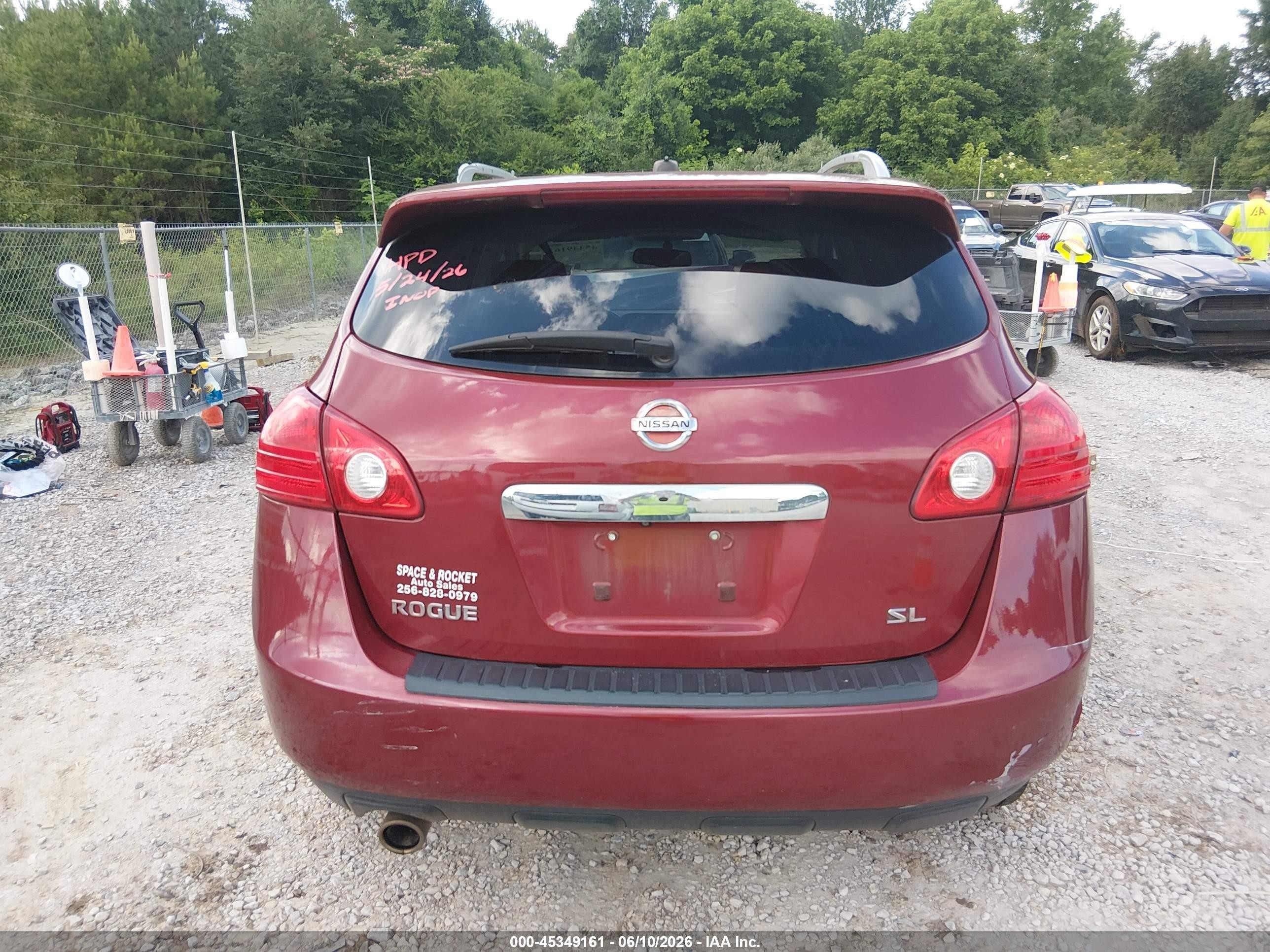 2011 Nissan Rogue Sv Красный vin: JN8AS5MT8BW154489