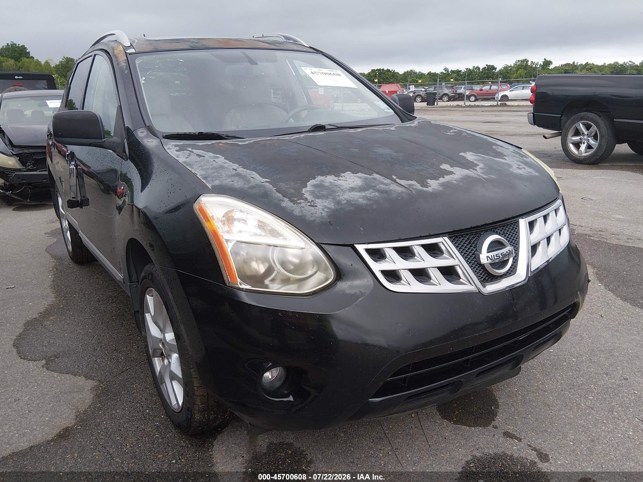 2011 Nissan Rogue Sv Black vin: JN8AS5MT8BW157909
